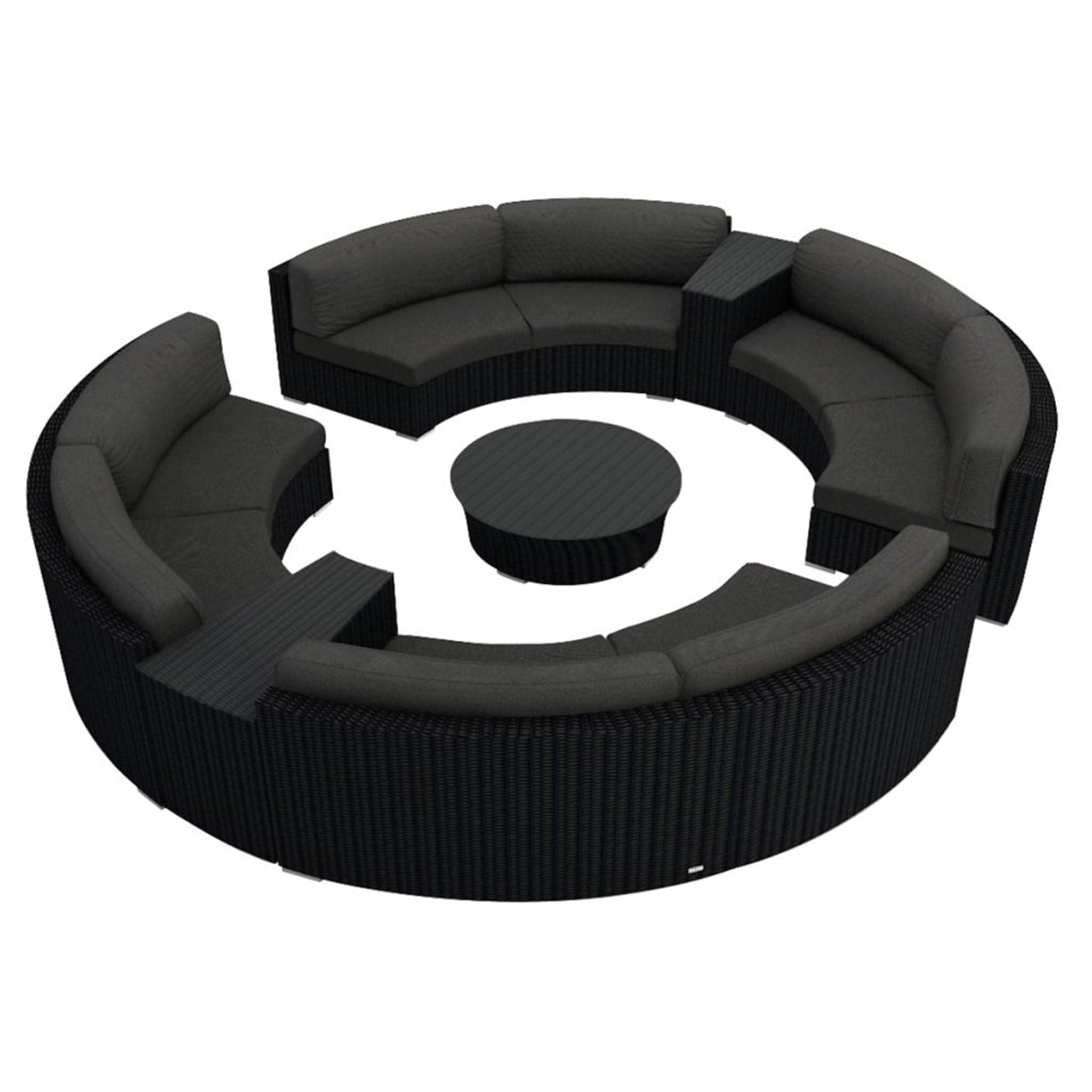 Urbana 7 Piece Curve Sectional Set、mySite、neckold