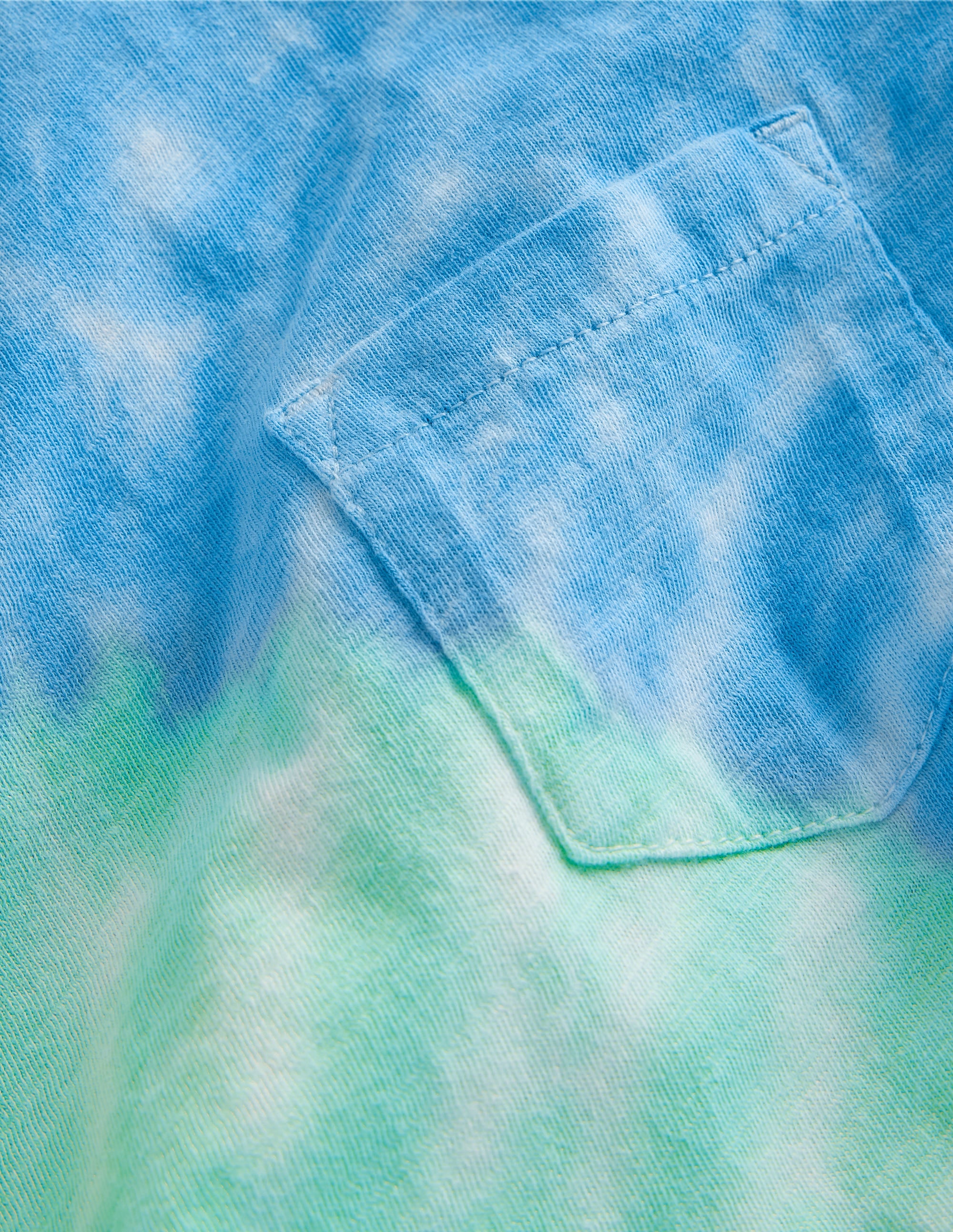  Tie Dye T-shirt-Blue Tie Dye、mySite、ashleygrahame