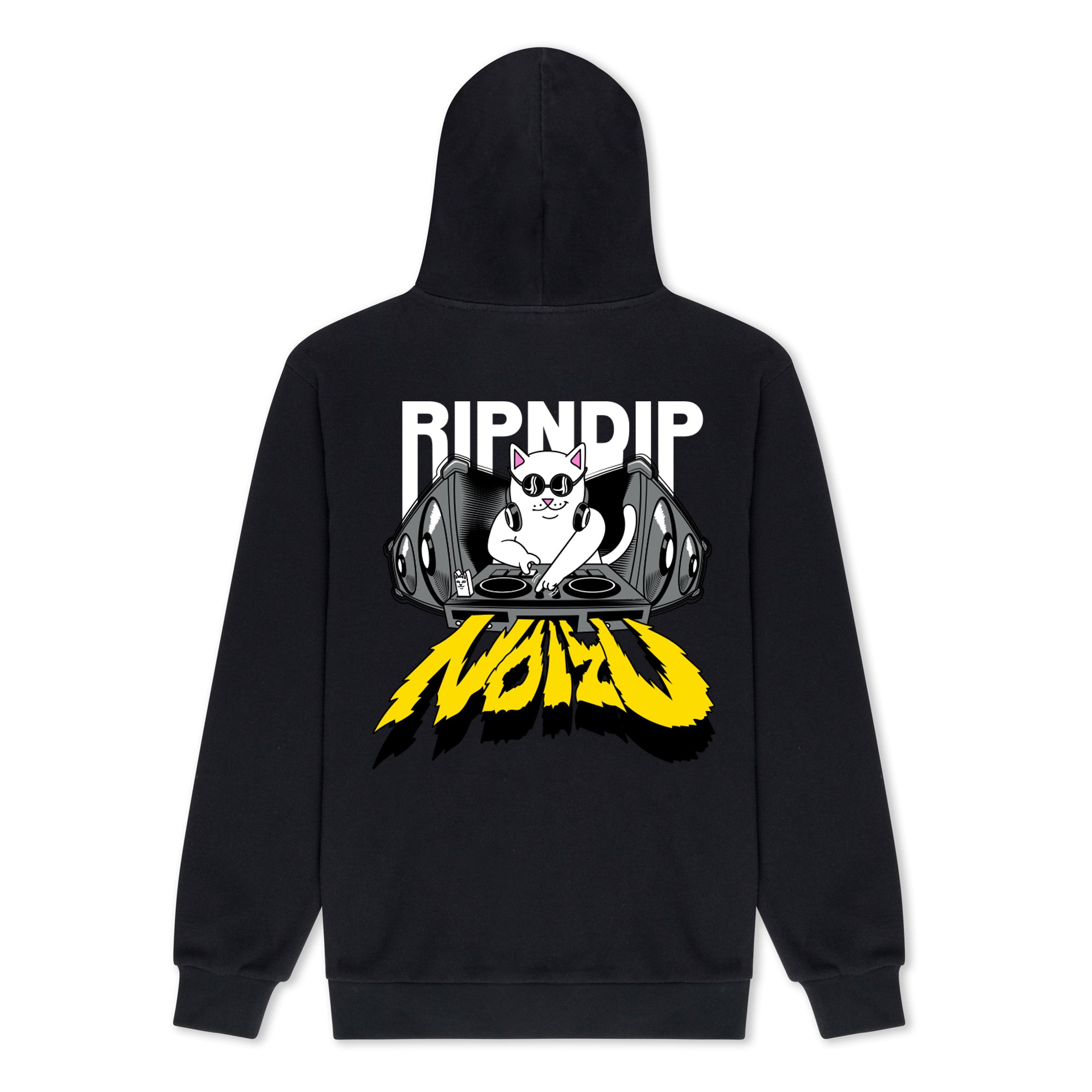  Noizu x Ripndip Hoodie (Black)、mySite、merchandisen