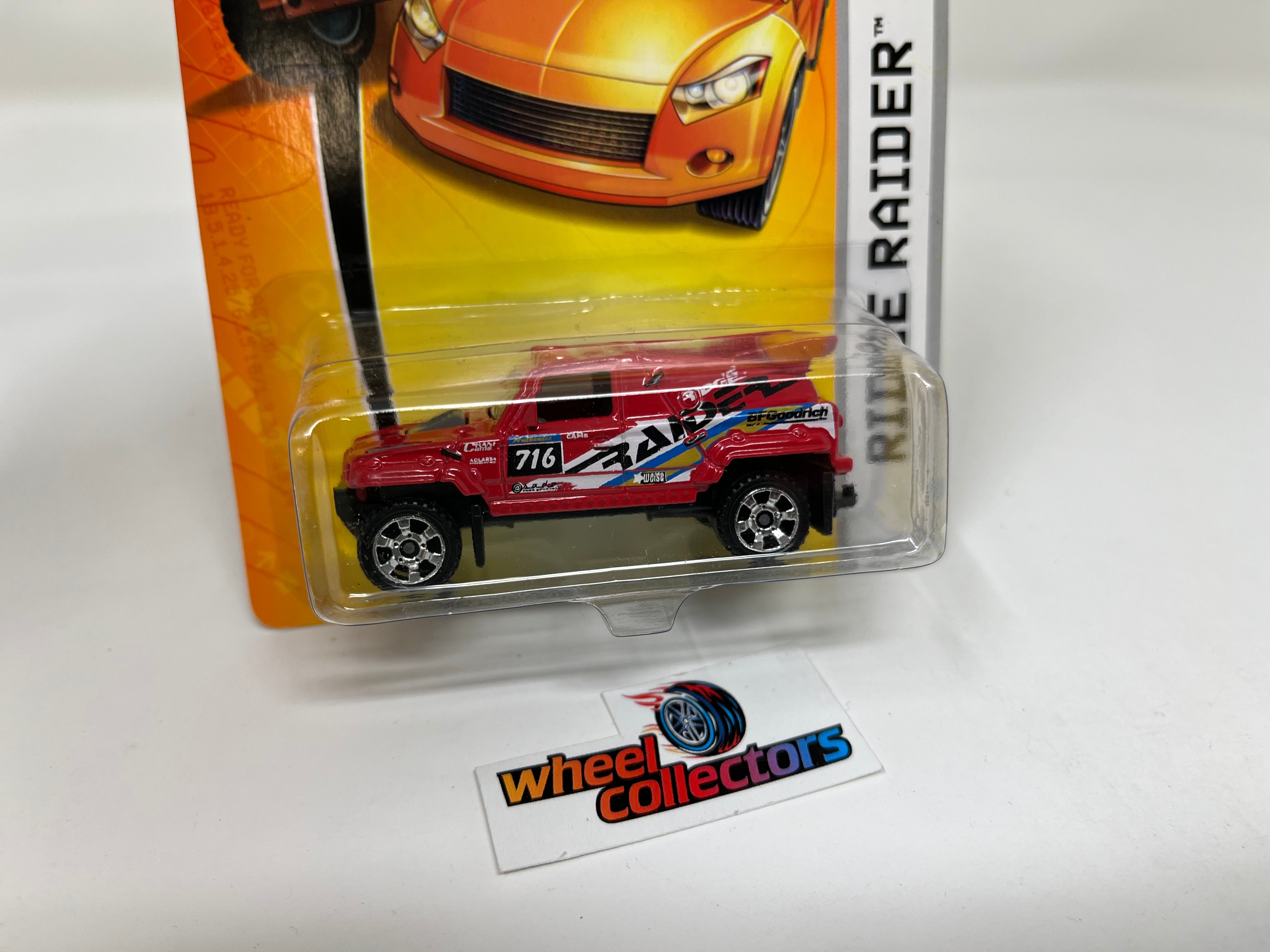 Ridge Raider #62 * Red * Matchbox Basic Series、mySite、hgirdovlk