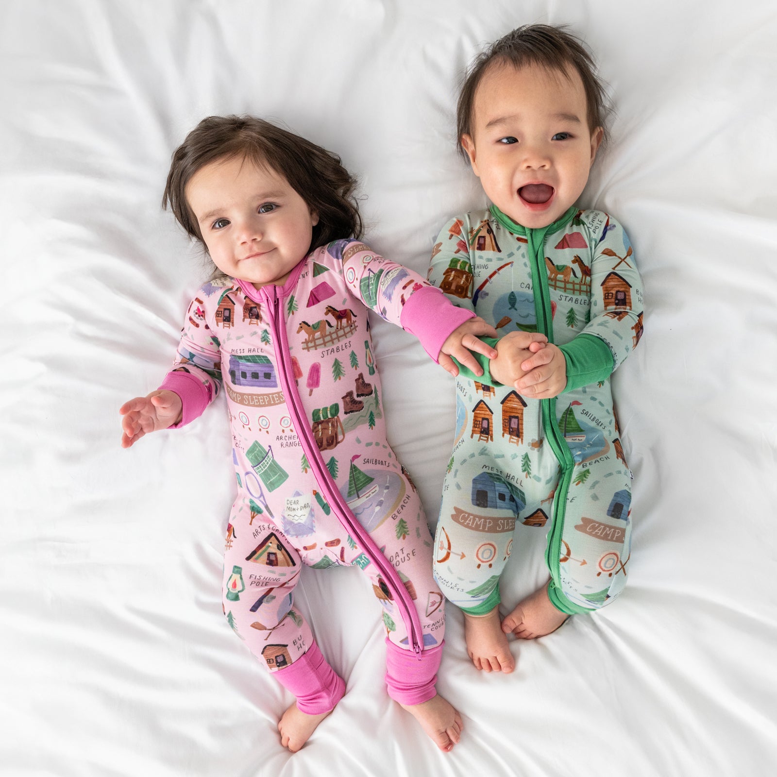 Green Camp Sleepies Zippy、mySite、g9winljtr