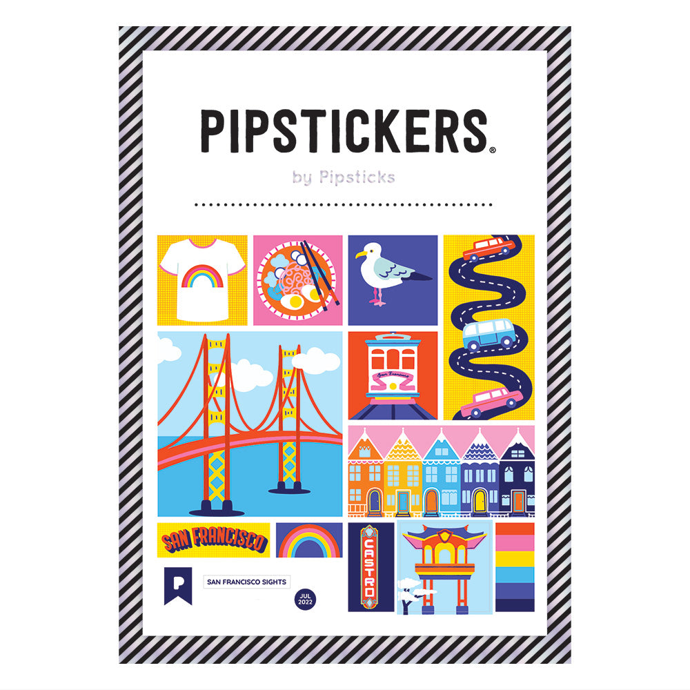  San Francisco Sights Stickers、mySite、ghnorth