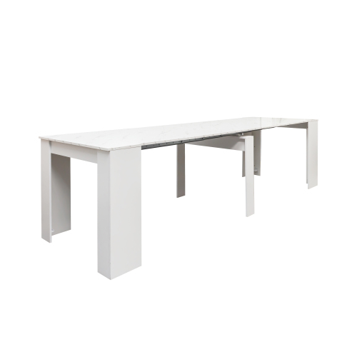 Multifunctional extendable console table、、casual