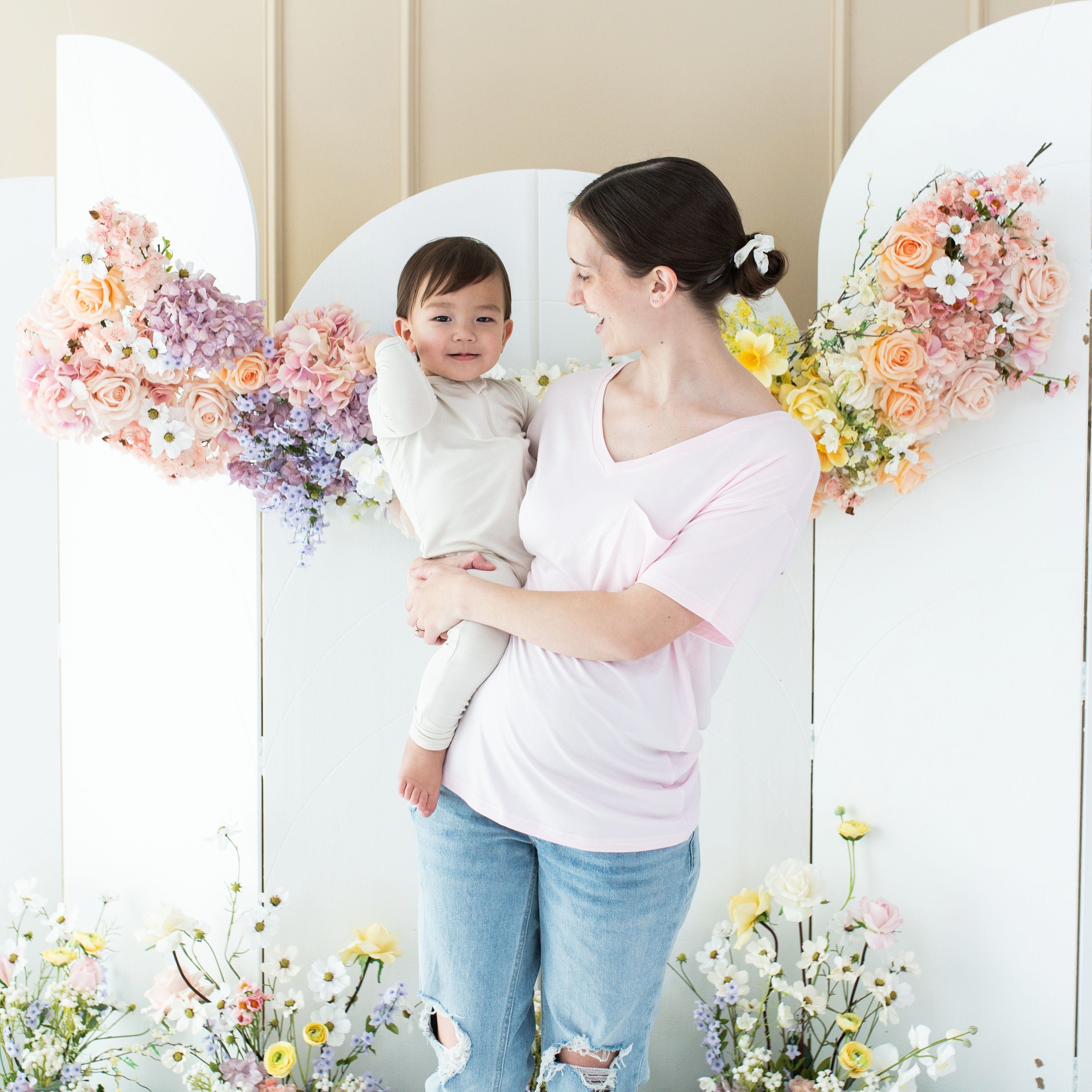  Women’s Relaxed Fit V-Neck in Sakura、mySite、layawaytickets