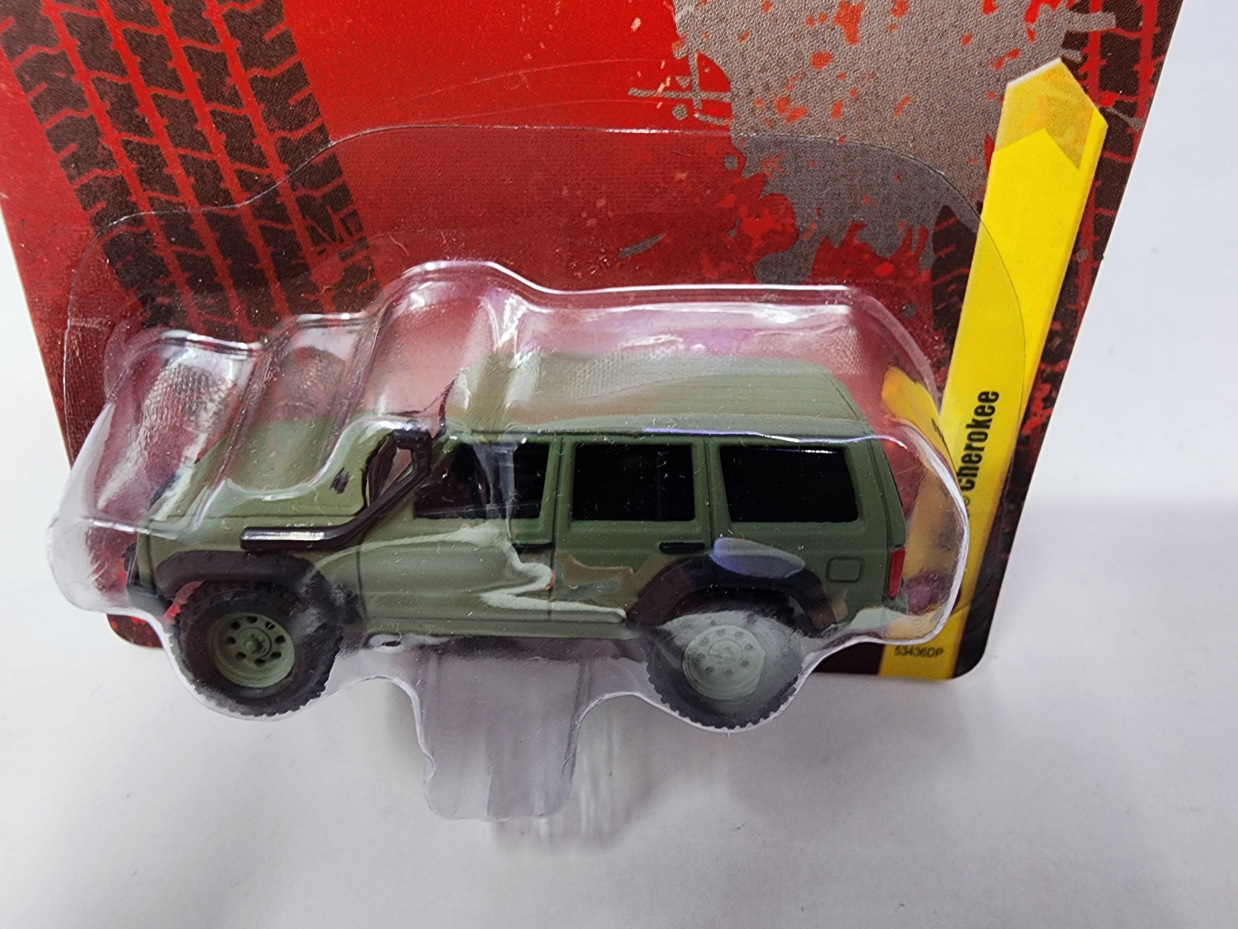 Jeep Cherokee * Green * Johnny Lightning OFF ROAD、mySite、hgirdovlk