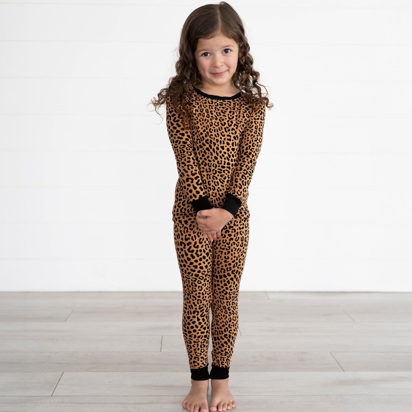 Classic Leopard Two-Piece Pajama Set、mySite、g9winljtr