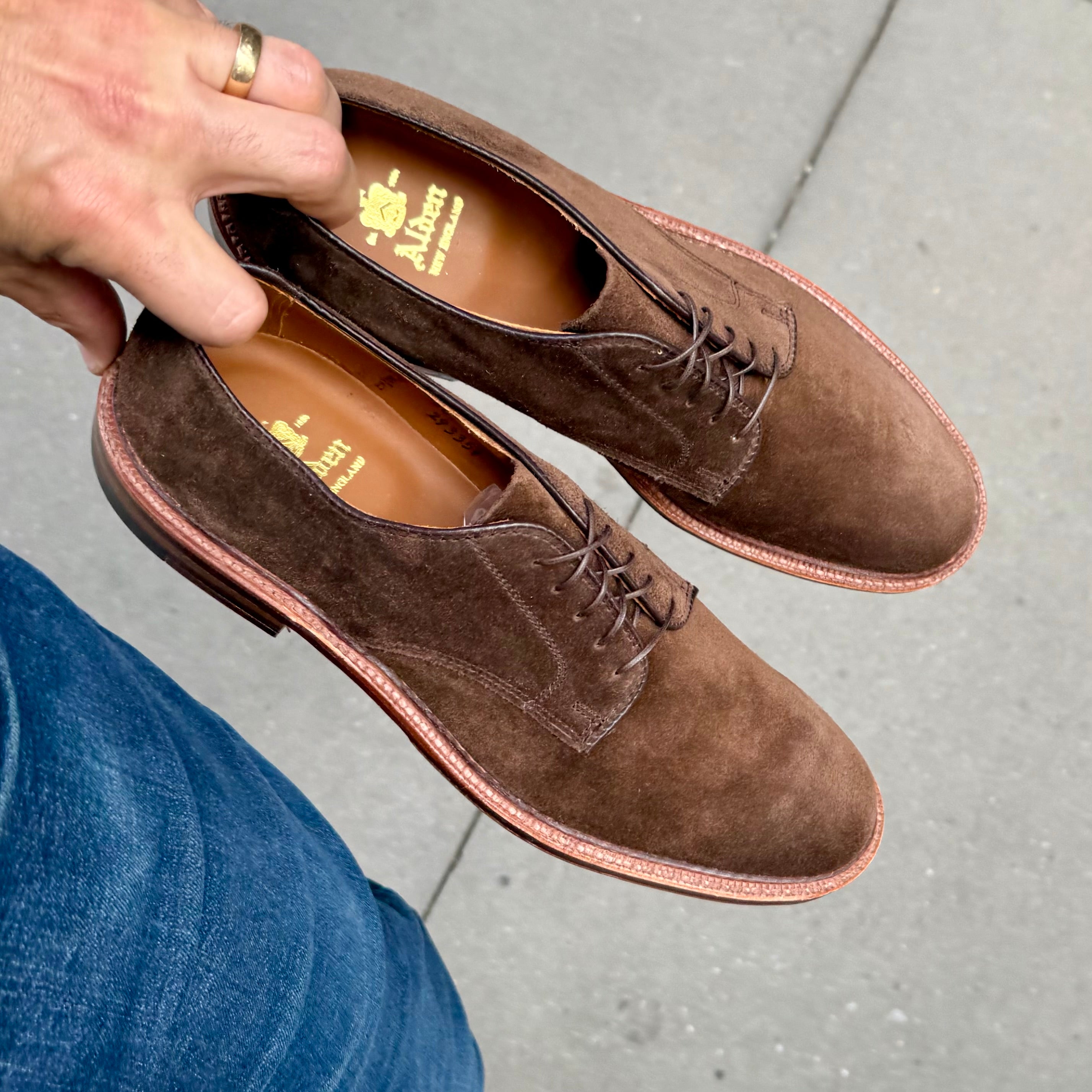  29335F - Unlined Dover in Brown Suede、mySite、preschool7hills