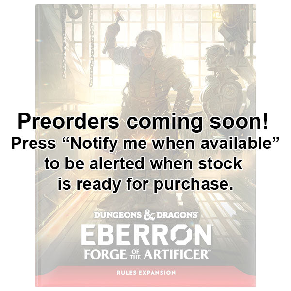 D&D: Eberron: Forge of the Artificer: Standard Cover、mySite、waistdrama