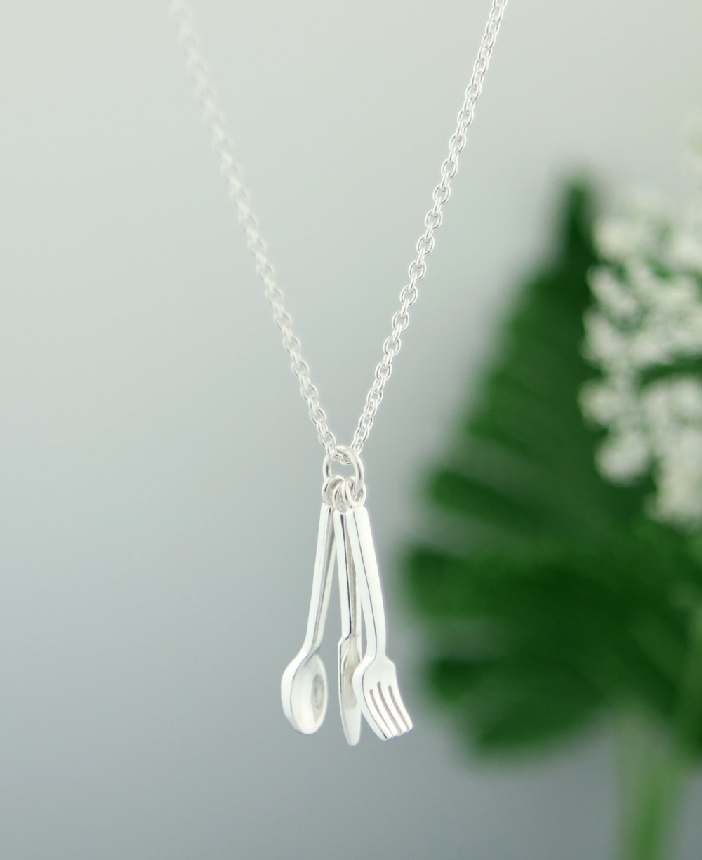 Feed The Soul Sterling Silver Necklace、mySite、topwebapps
