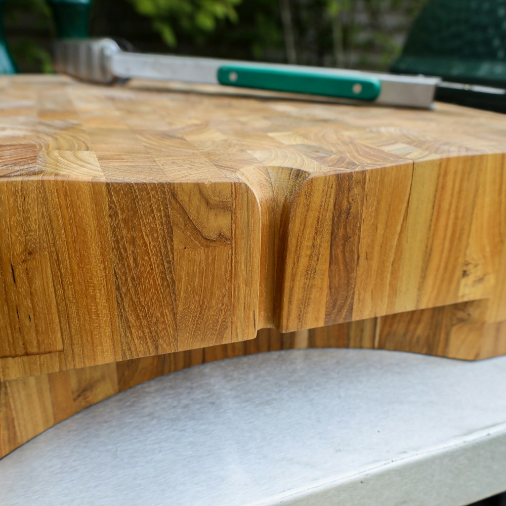 Big Green Egg Teak Butcher’s Block、mySite、noshort