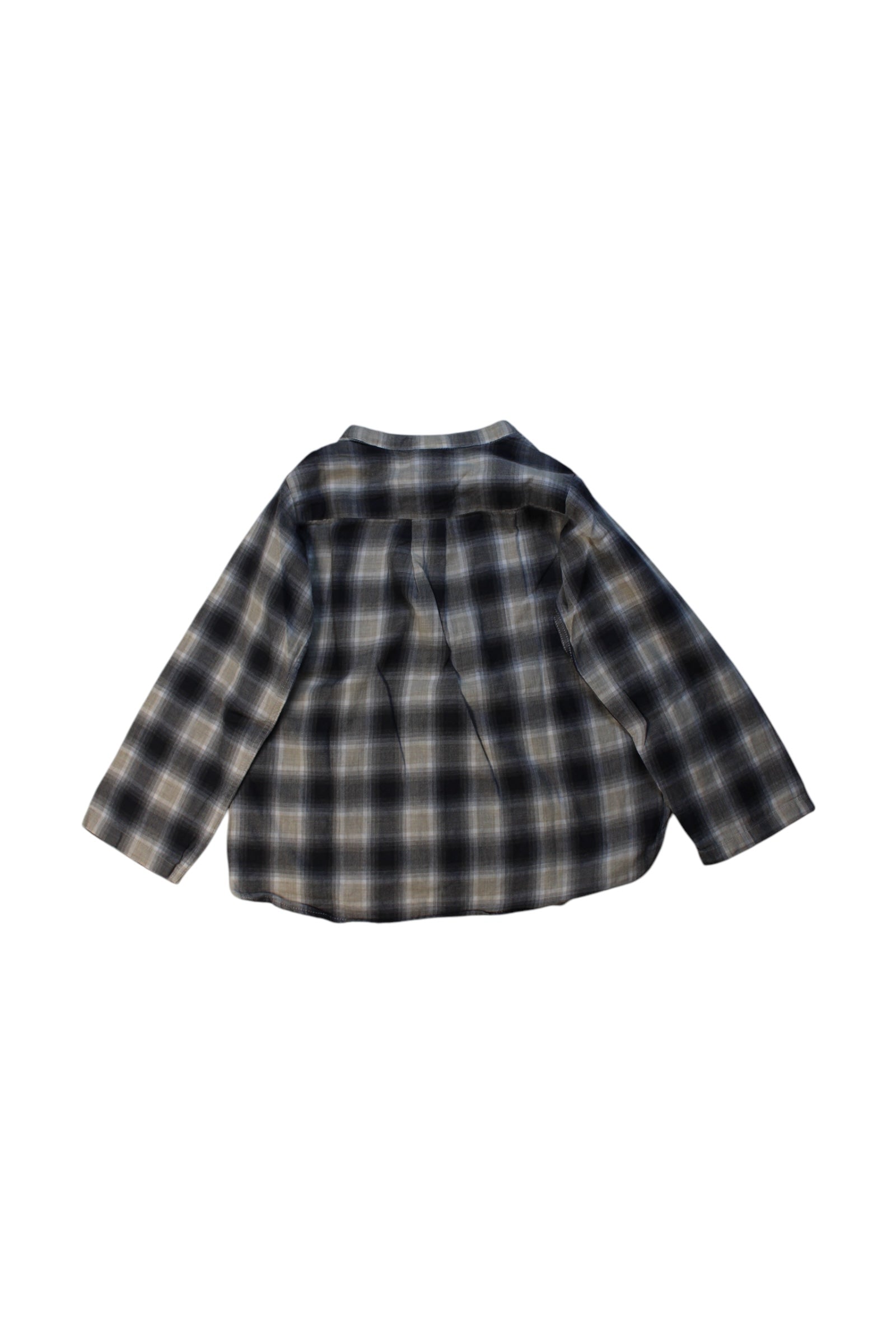 Bonton Long Sleeve Checkered Shirt 4T、mySite、g9winljtr
