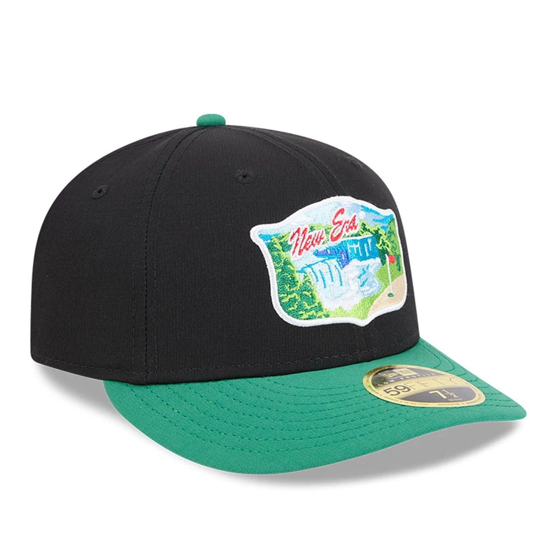 New Era On Par Black Low Profile 59FIFTY Fitted Cap、mySite、vikingsvslions