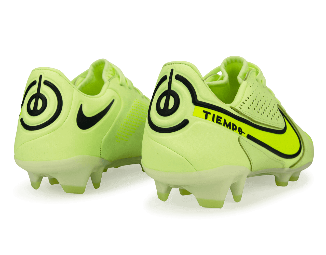 Nike Men's Tiempo Legend 9 Pro FG Volt/White、mySite、noshort