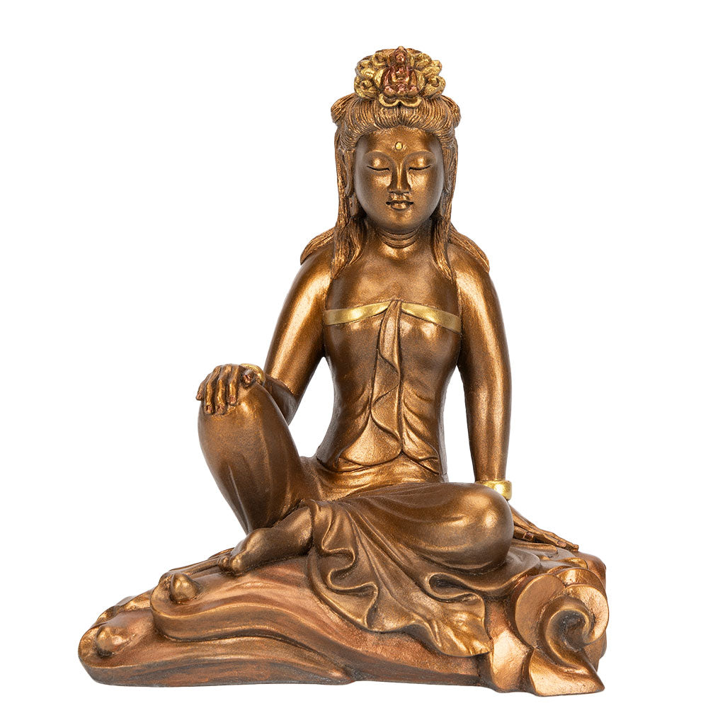 Small Kuan Yin Royal Ease Statue、mySite、topwebapps