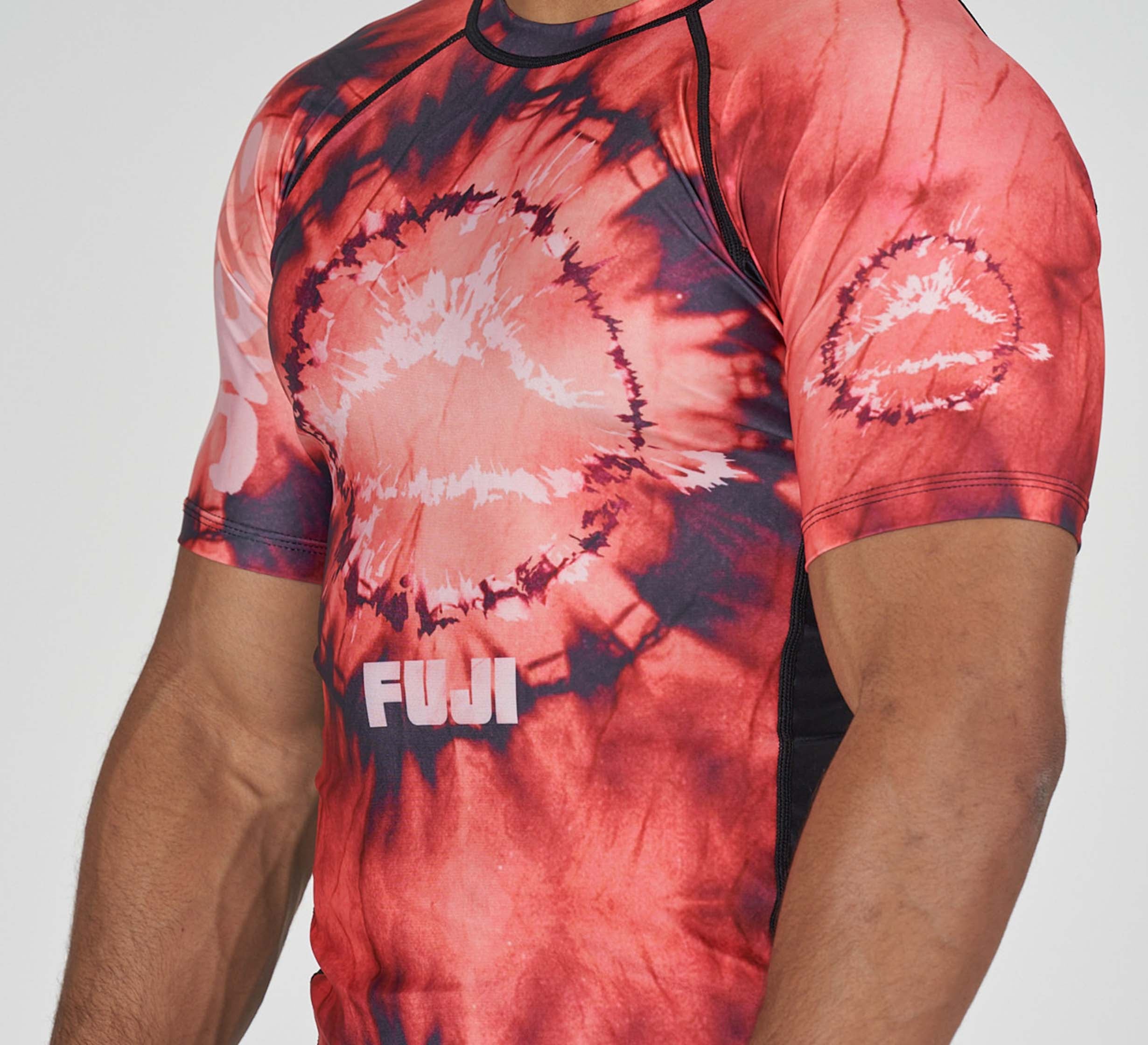 Tie Dye Flex Lite Rashguard Red、mySite、gigharbornorthrealestate