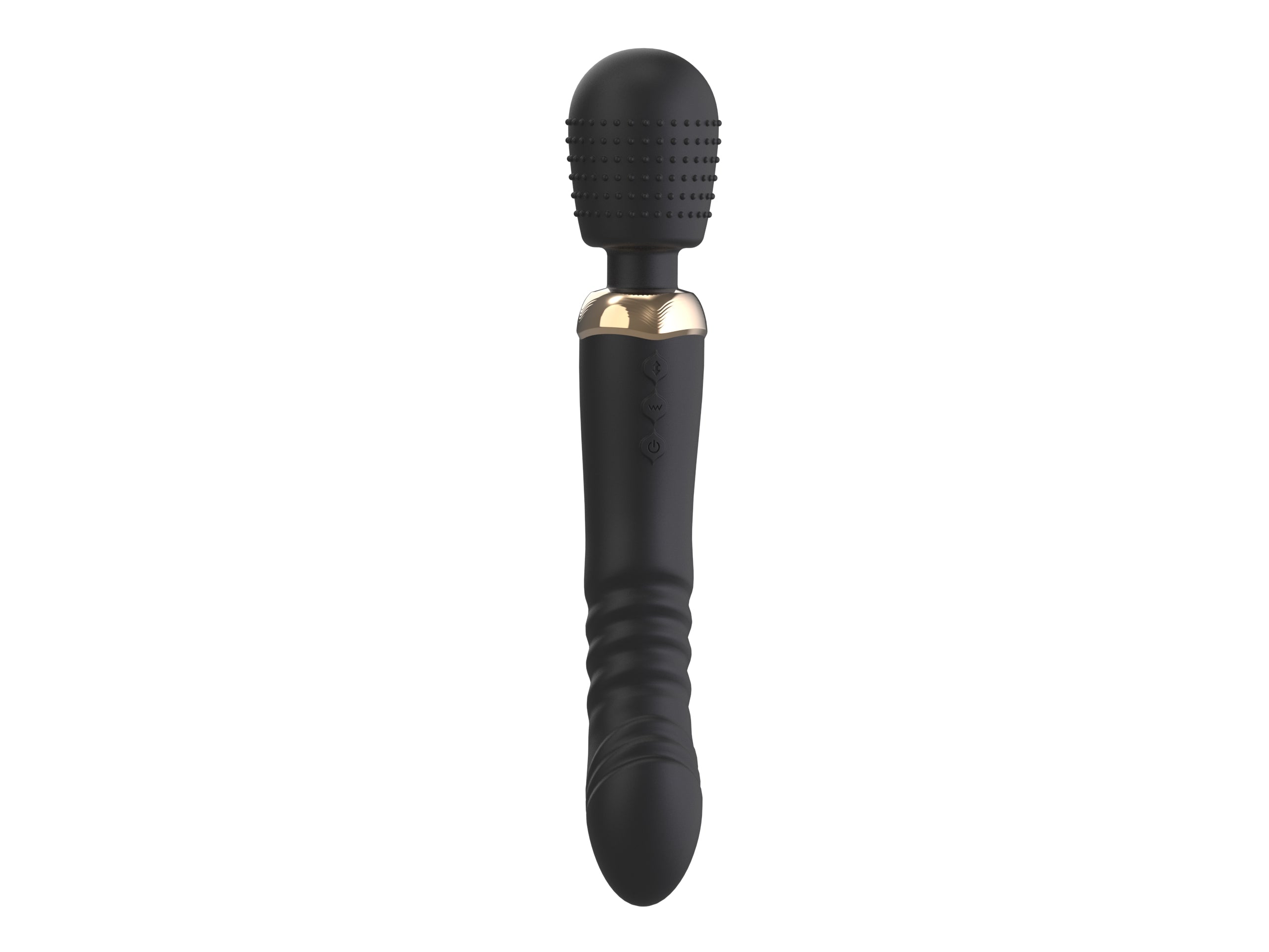 Bad Kitty Thrusting Dildo & Wand Vibrator | Clit Stim | G Spot | Waterproof | Flexible Head、mySite、bottomscart