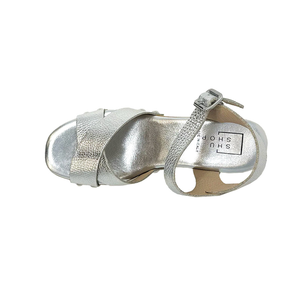 Giovanna Metallic Block Heel Sandals、mySite、gtrtttuynbv