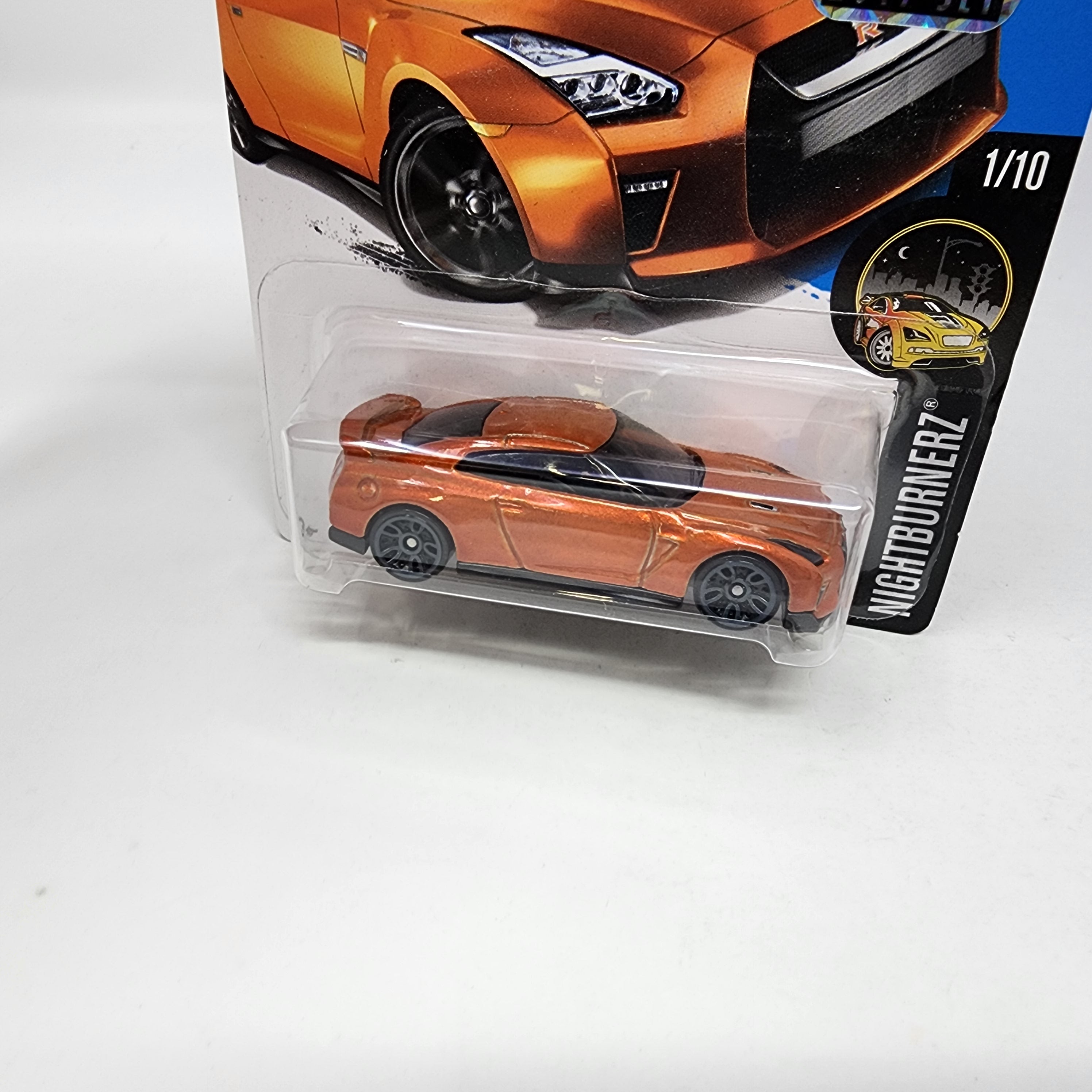 '17 Nissan GT-R R35 #282 * Orange * Hot Wheels 2017 w/ Factory Holo、mySite、hgirdovlk