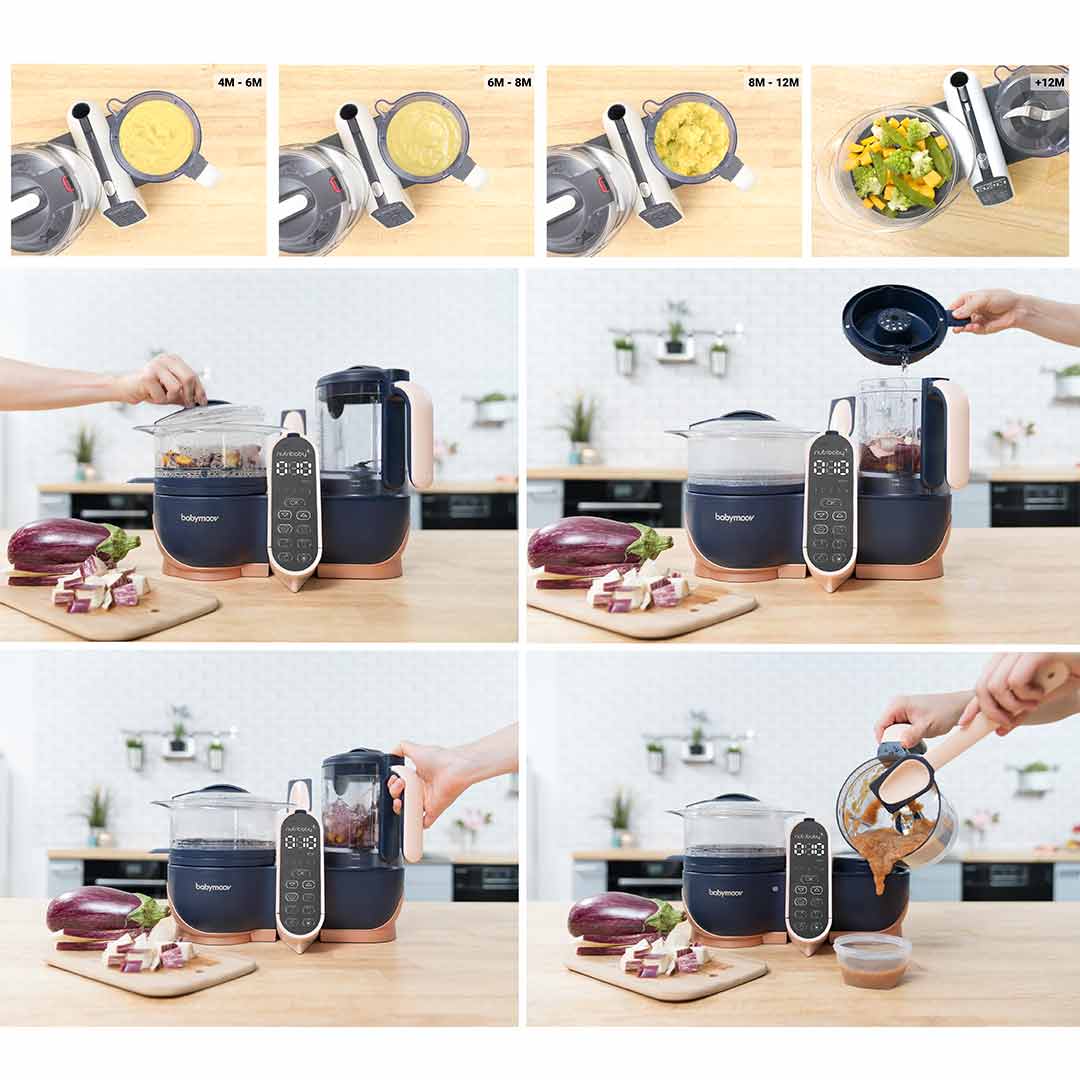  babymoov Nutribaby(+) XL - Navy & Rose Gold、mySite、merchandisen