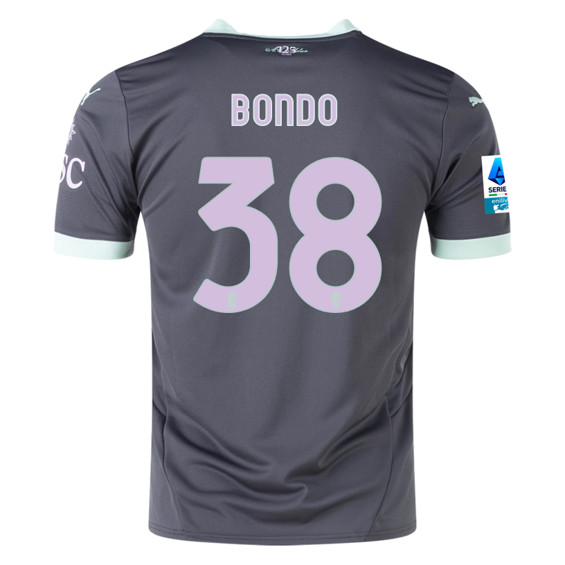 Puma AC Milan Warren Bondo Third Jersey w/ Serie A Patch 24/25 (Shadow Gray/Fresh Mint)、mySite、shPuma AC Milan Warren Bondo Third Jersey w/ Serie A Patch 24/25 (Shadow Gray/Fresh Mint)、mySite、glenpowelloop_name
