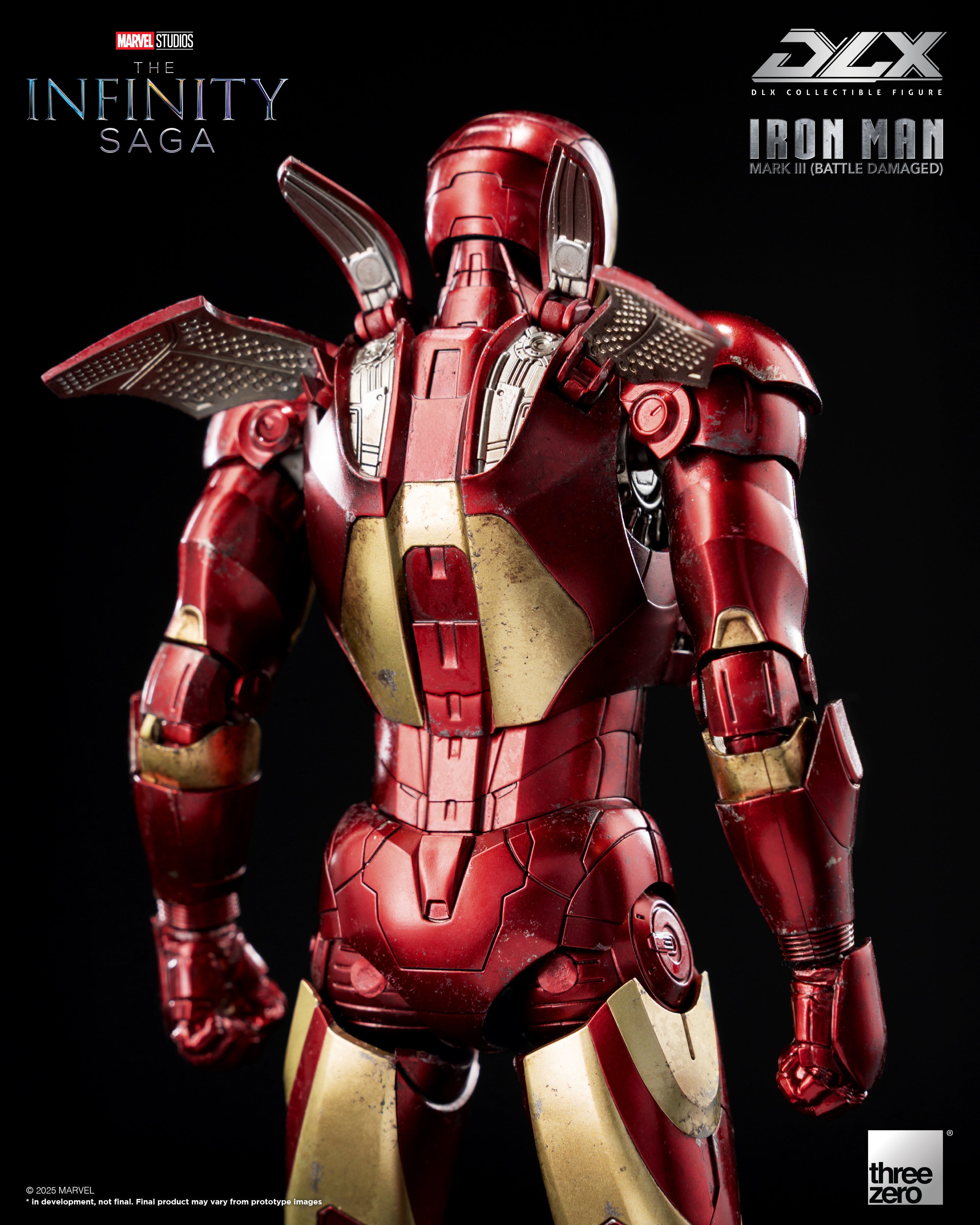 Threezero Marvel Studios: The Infinity Saga DLX Iron Man Mark 3 (Battle Damaged)、mySite、hgirdovlk