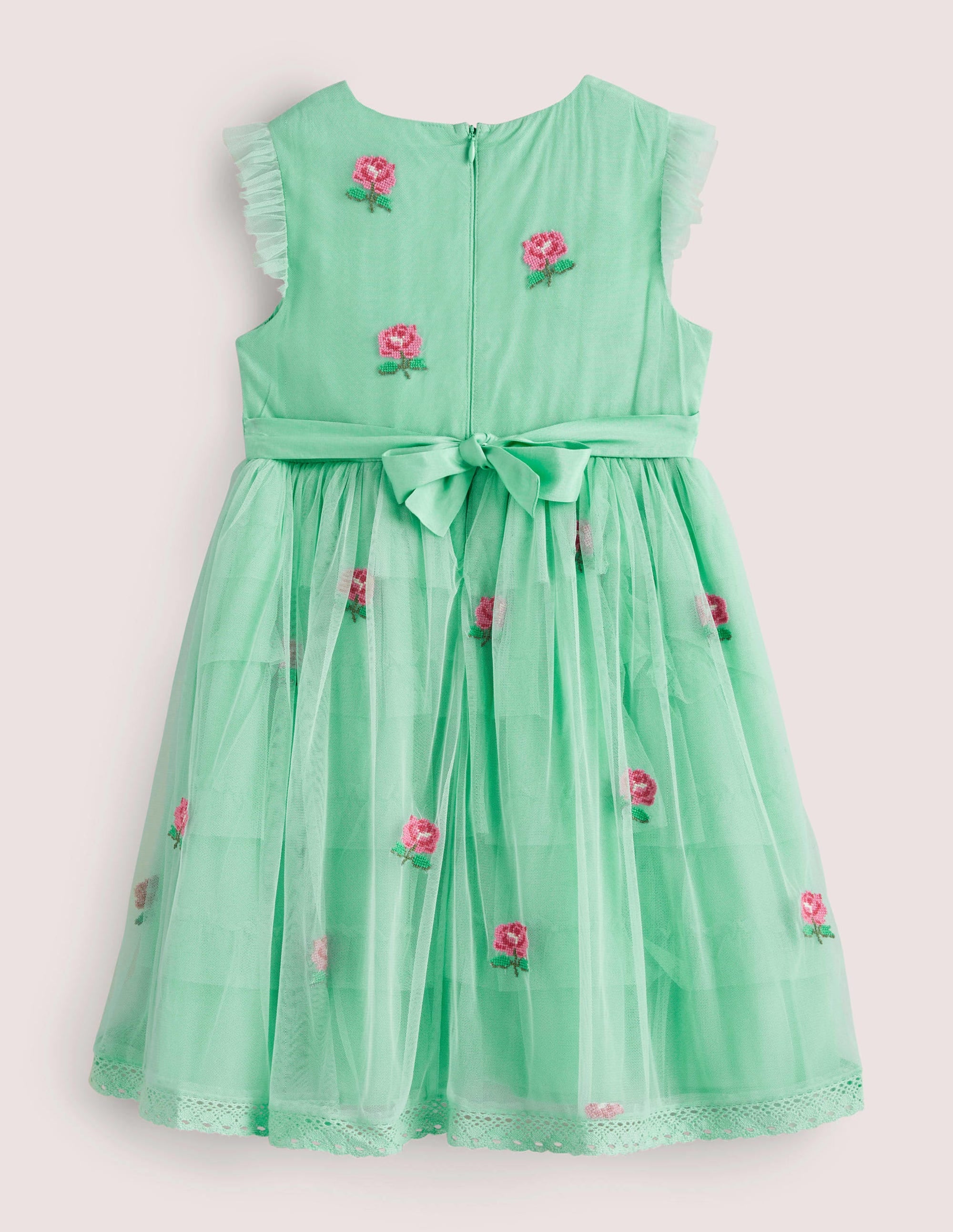  Tulle Embroidered Party Dress-Fountain Flowers、mySite、ashleygrahame