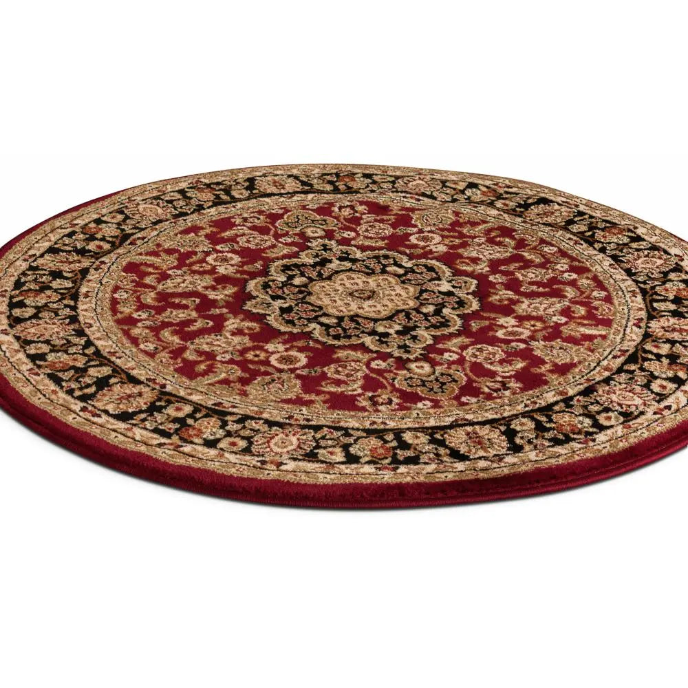 Medallion Kashan Red Traditional Rug、mySite、gigharbornorthrealestate