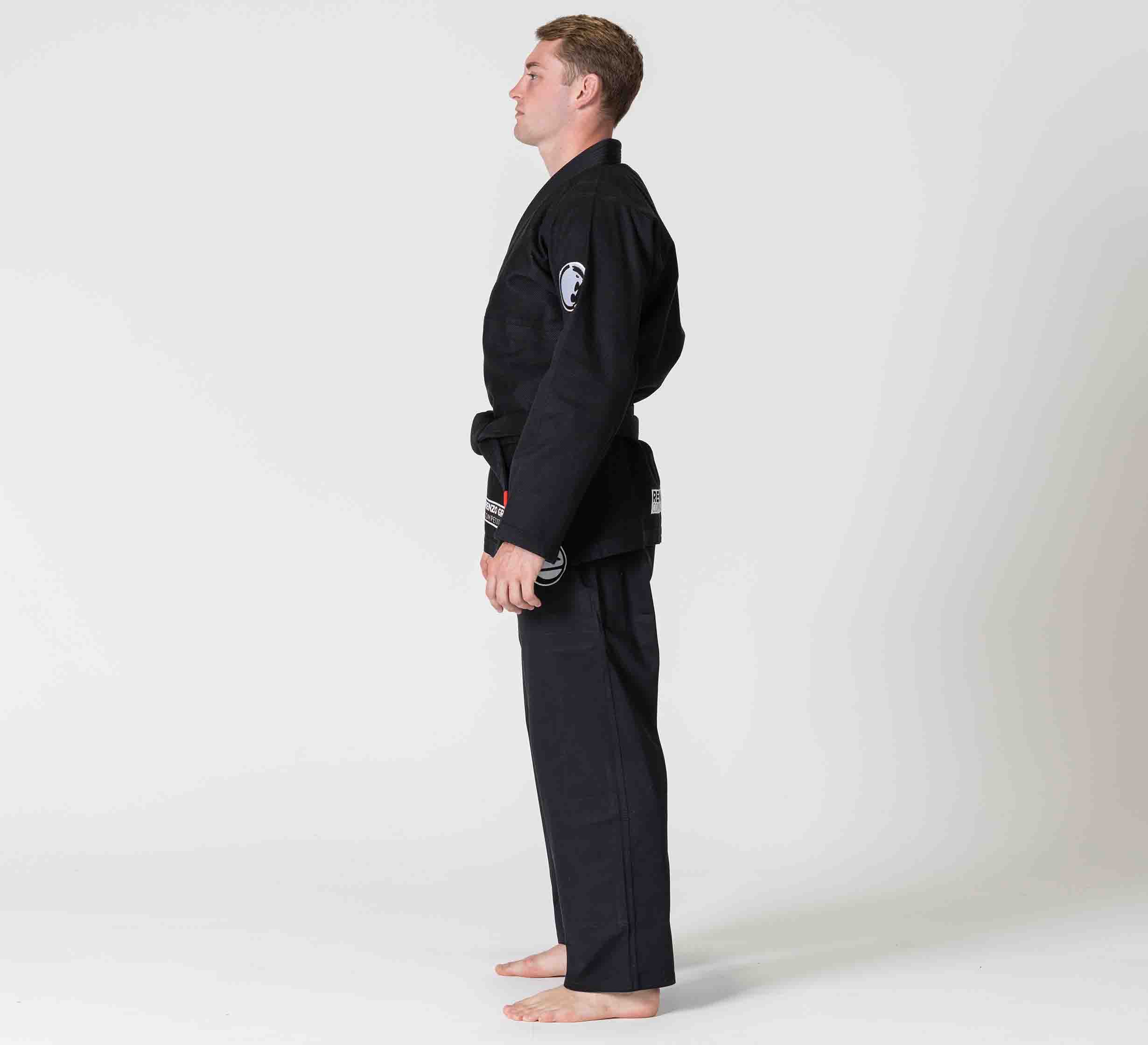 Renzo Gracie Competition BJJ Gi Black、mySite、gigharbornorthrealestate
