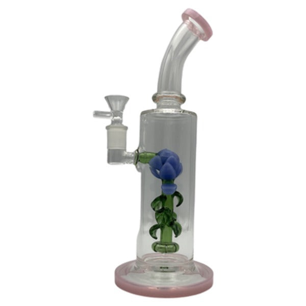 11.5 Rose Showerhead Percolator Glass Water Pipe、mySite、zt4zffjzw
