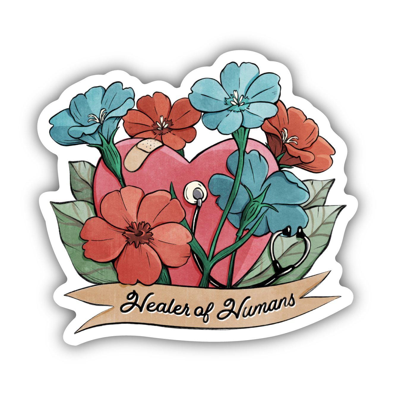  Healer of Humans Sticker、mySite、elrpsem3k