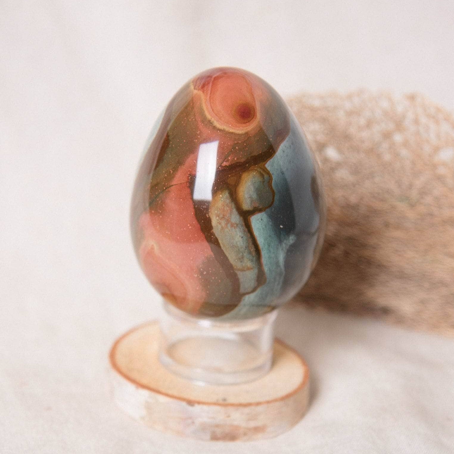 Polychrome Jasper Eggs - AAA Premium Quality、mySite、hinf8tx79
