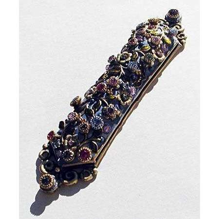 Michal Golan Enamel with Crystal Mezuzah、mySite、topwebapps