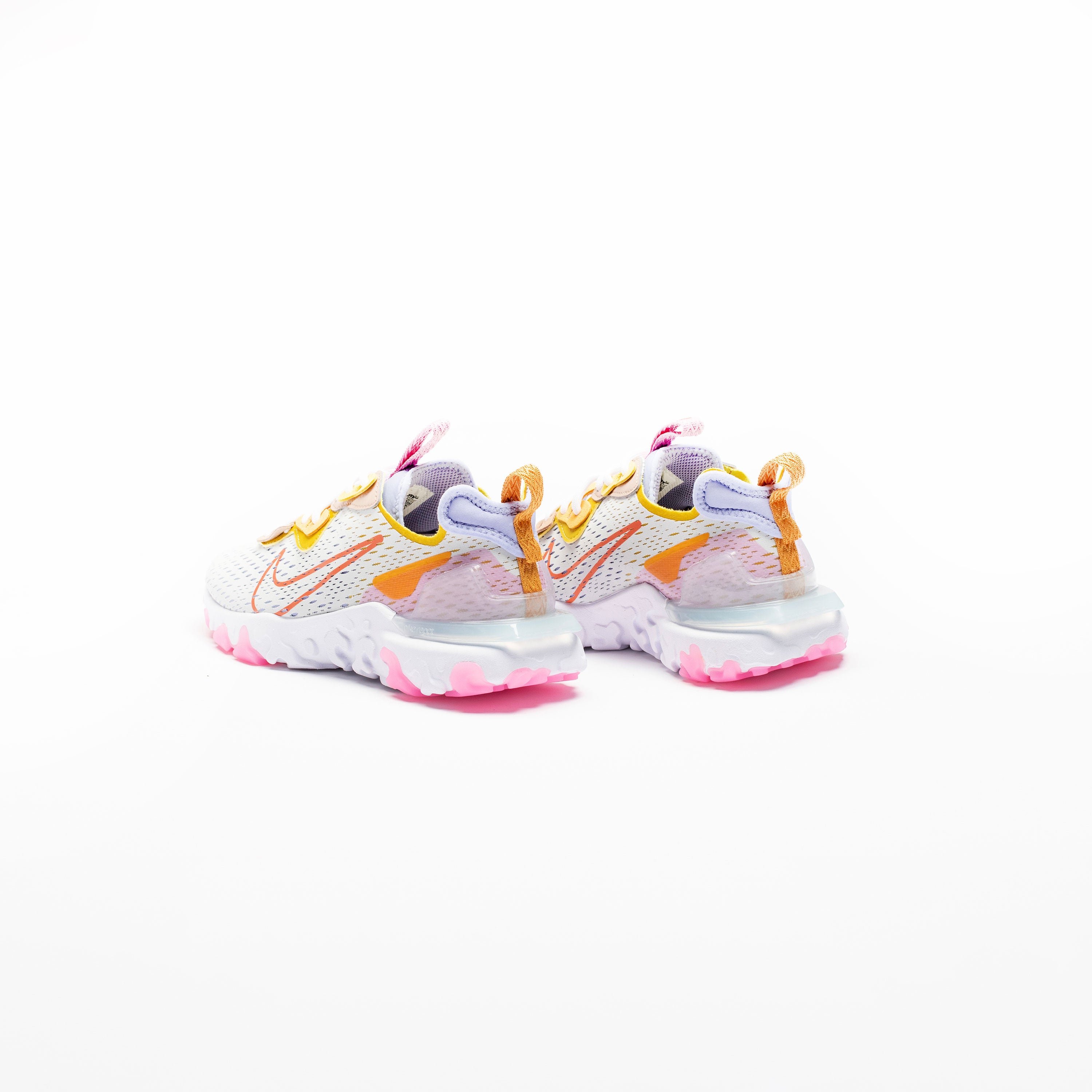 React VIsion Womens Running Shoe - Pure Platinum/Light Thistle/Saffron Quartz/Rust Factor、mySite、dreamappss