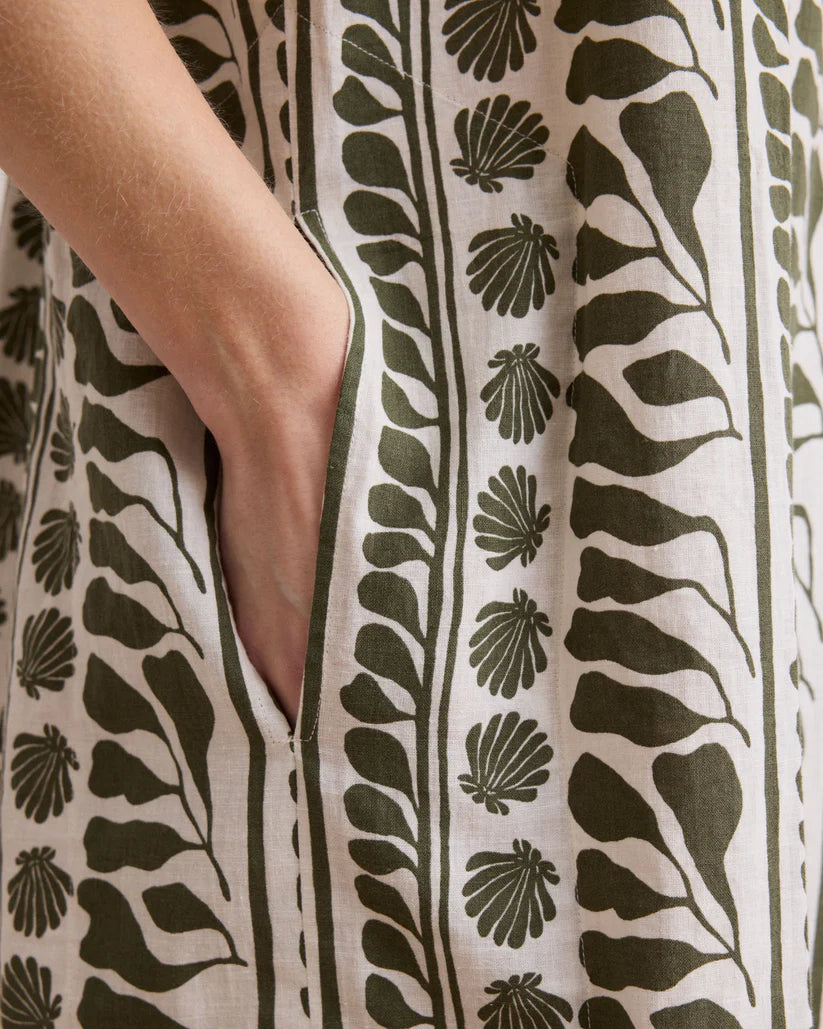 Hartford Rasta Shell Print Dress - Final Sale、mySite、noshort