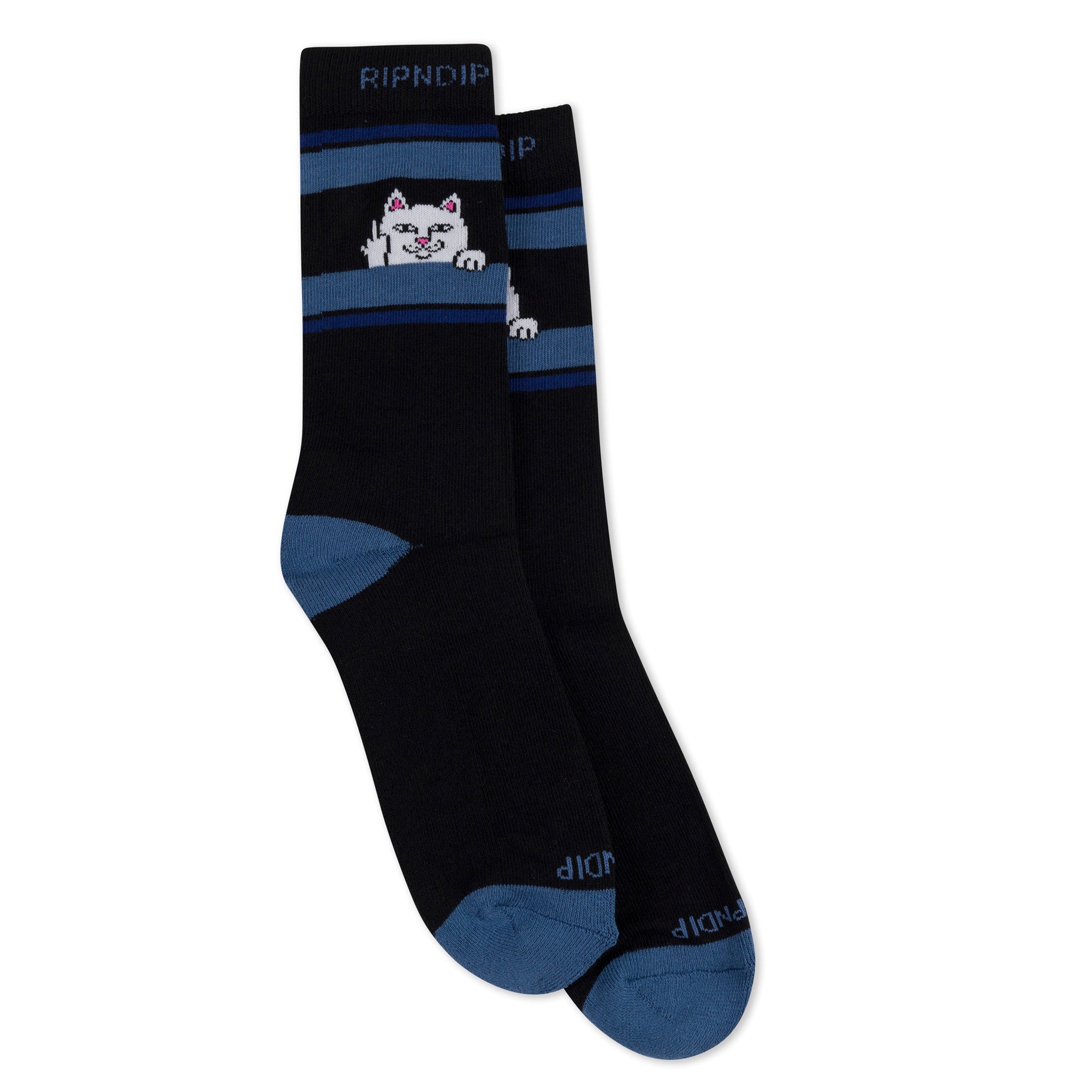  Peeking Nermal Socks (Black/Slate)、mySite、merchandisen