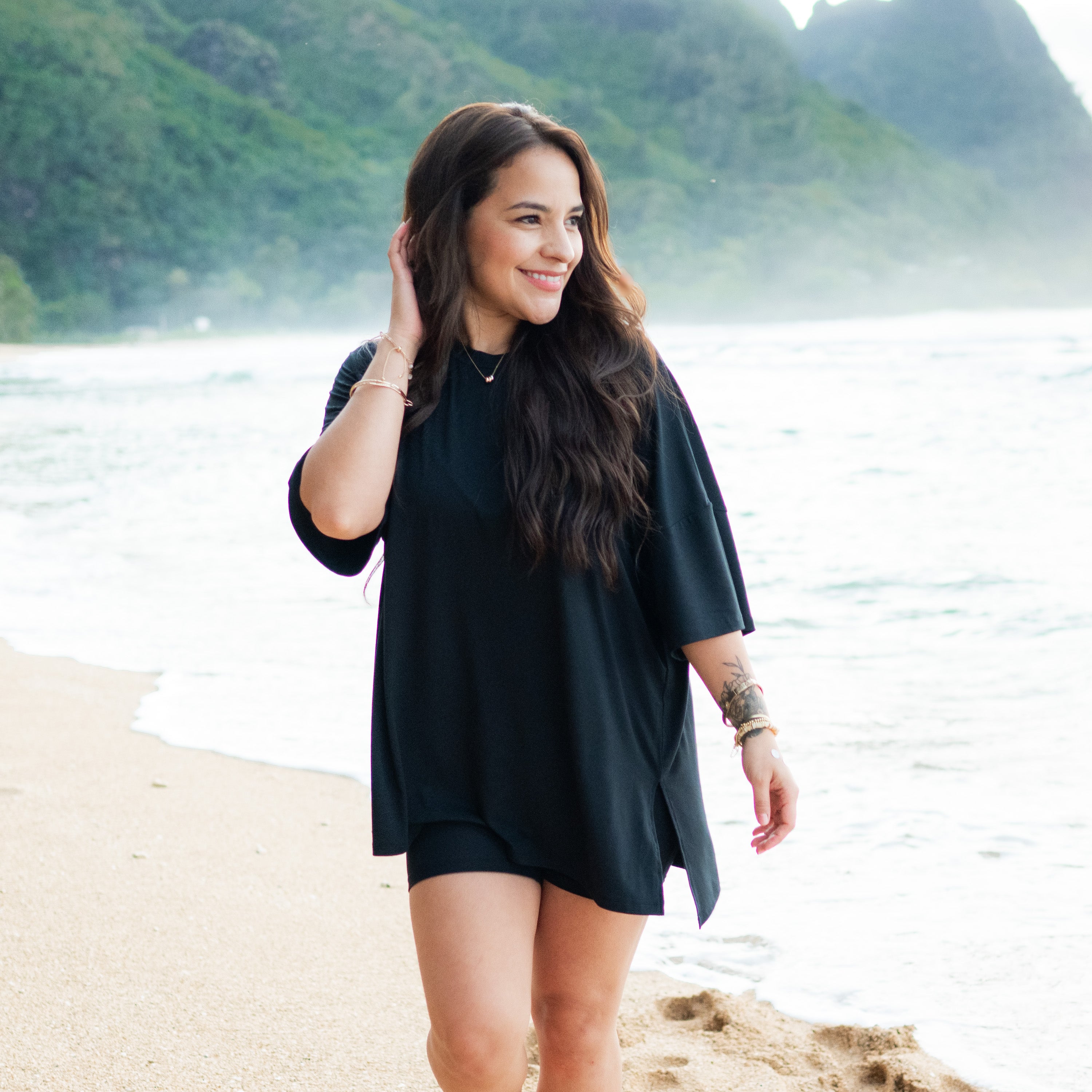  Women’s Biker Short Set in Midnight、mySite、layawaytickets