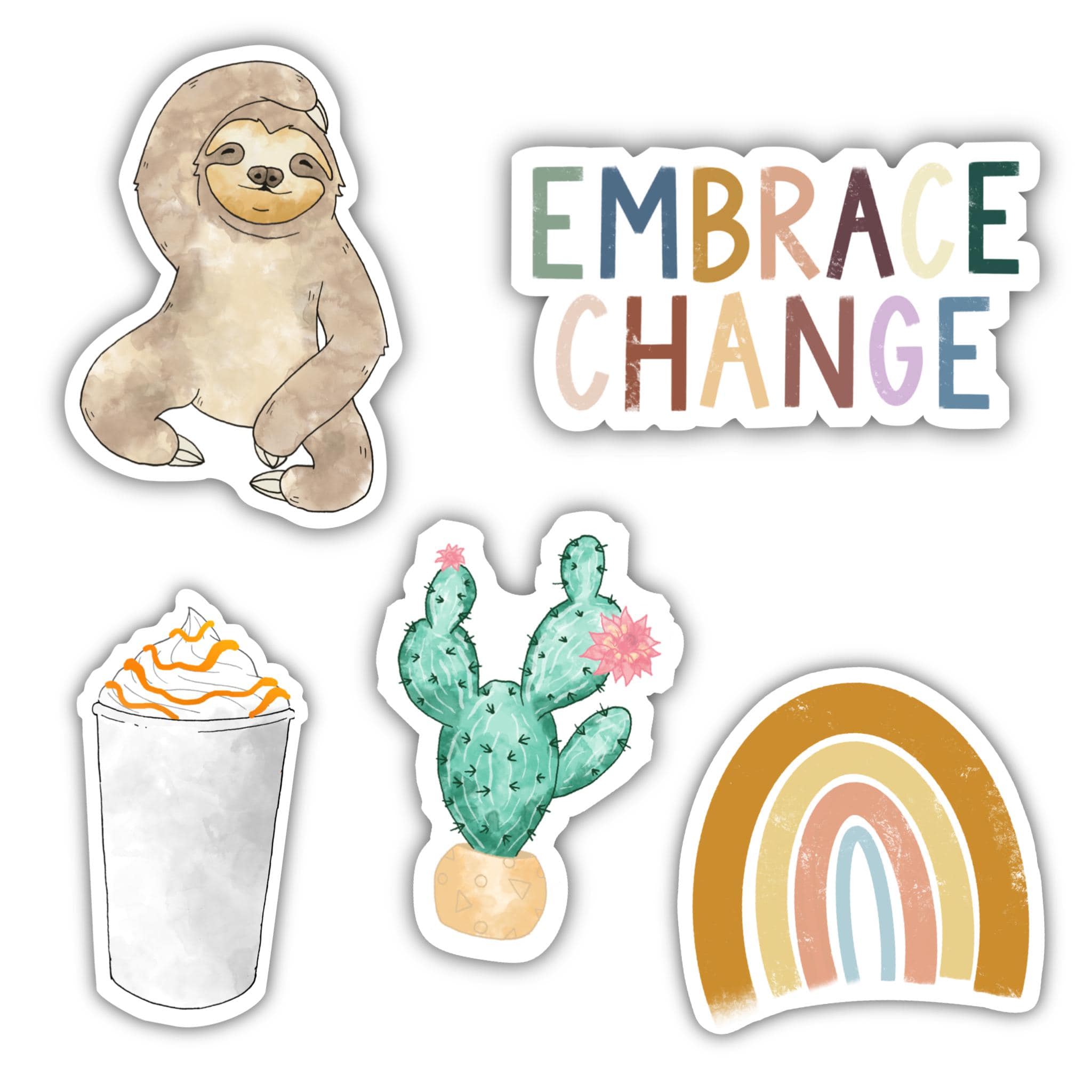  Embrace Change Watercolor 5 Pack、mySite、elrpsem3k
