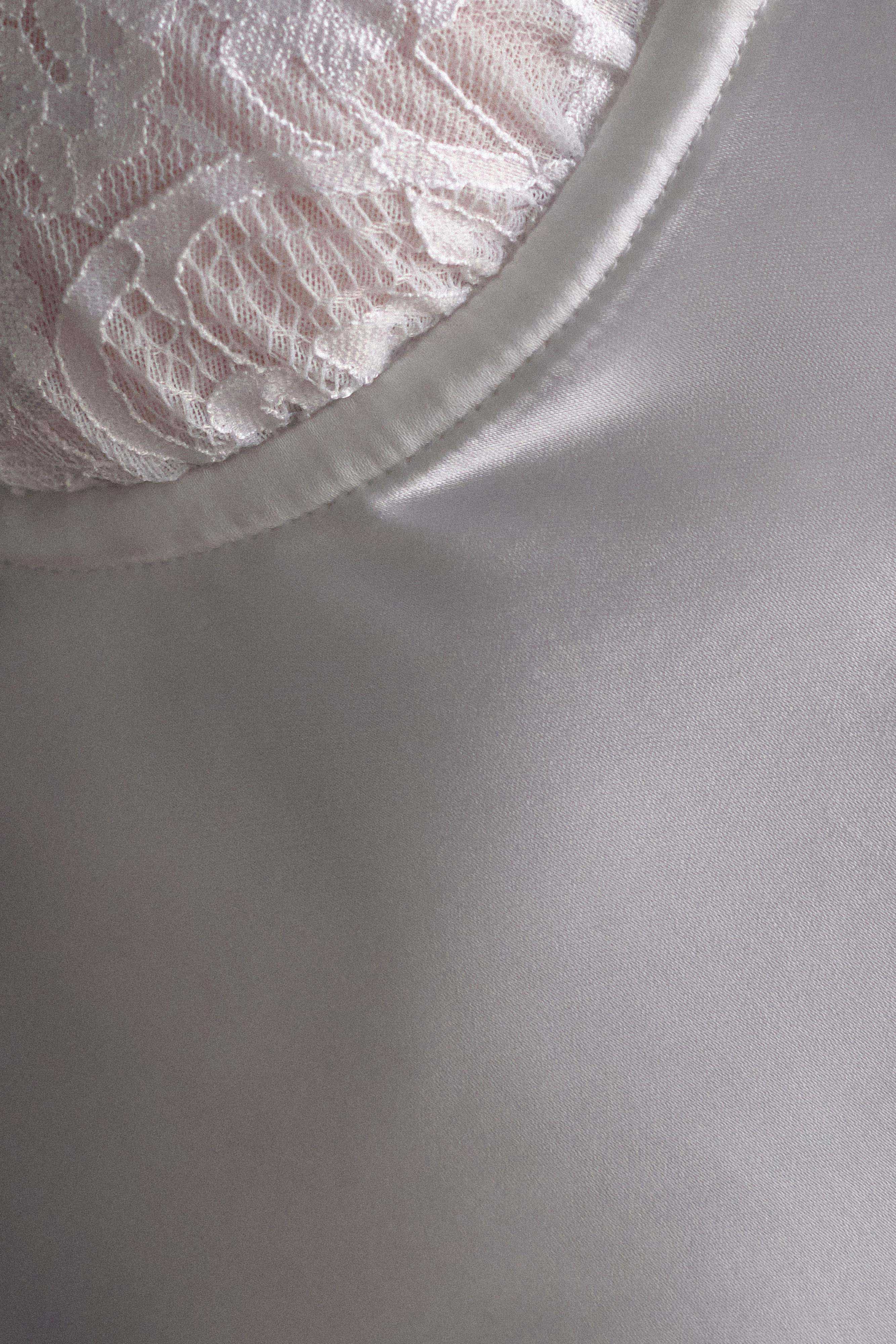 Scarlett Satin Slip Mini Dress - Ivory、mySite、solidvoid