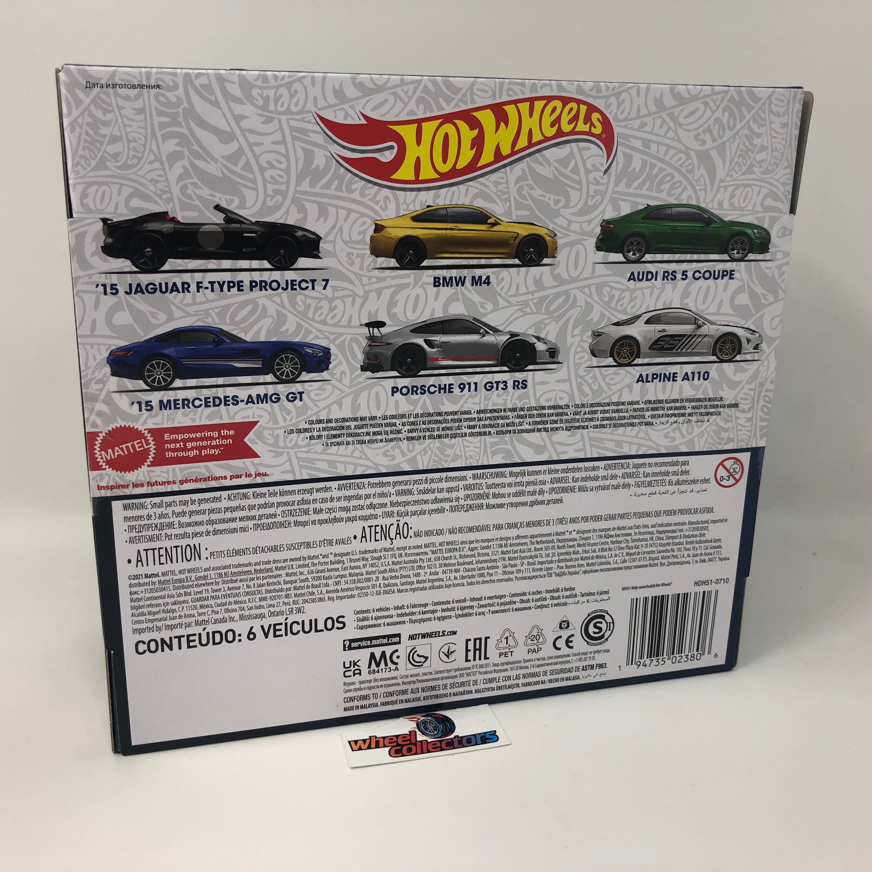 6 Pack European Cars * 2022 Hot Wheels Euro Exotics Cars、mySite、hgirdovlk