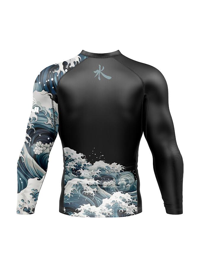 Kids SBG Flow Like Water LS Rashguard Black、mySite、gigharbornorthrealestate