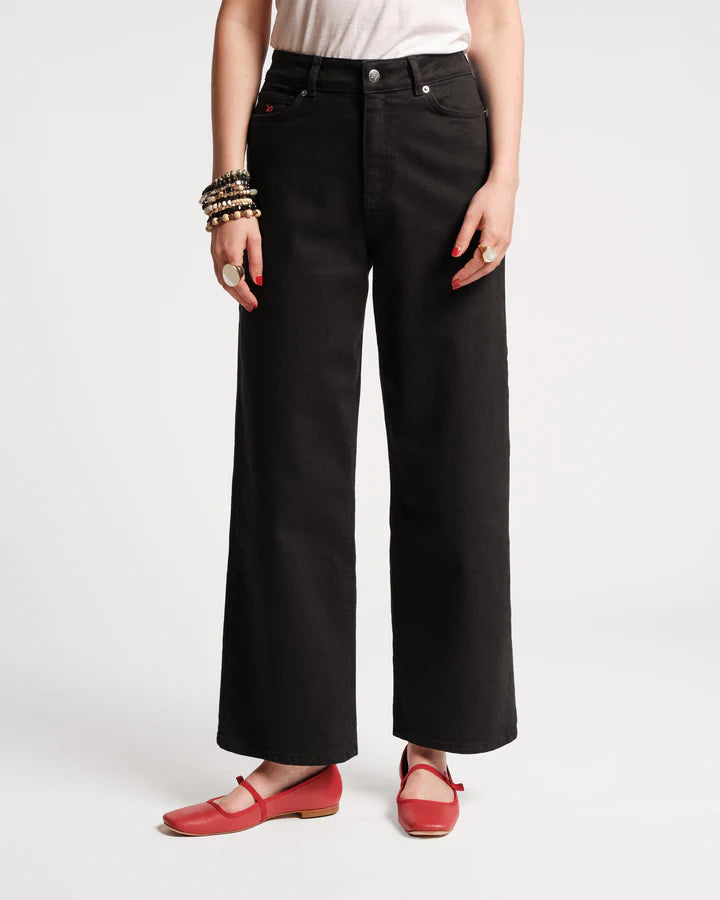 Frances Valentine Ace Jean Stretch Denim, Black - Final Sale、mySite、noshort