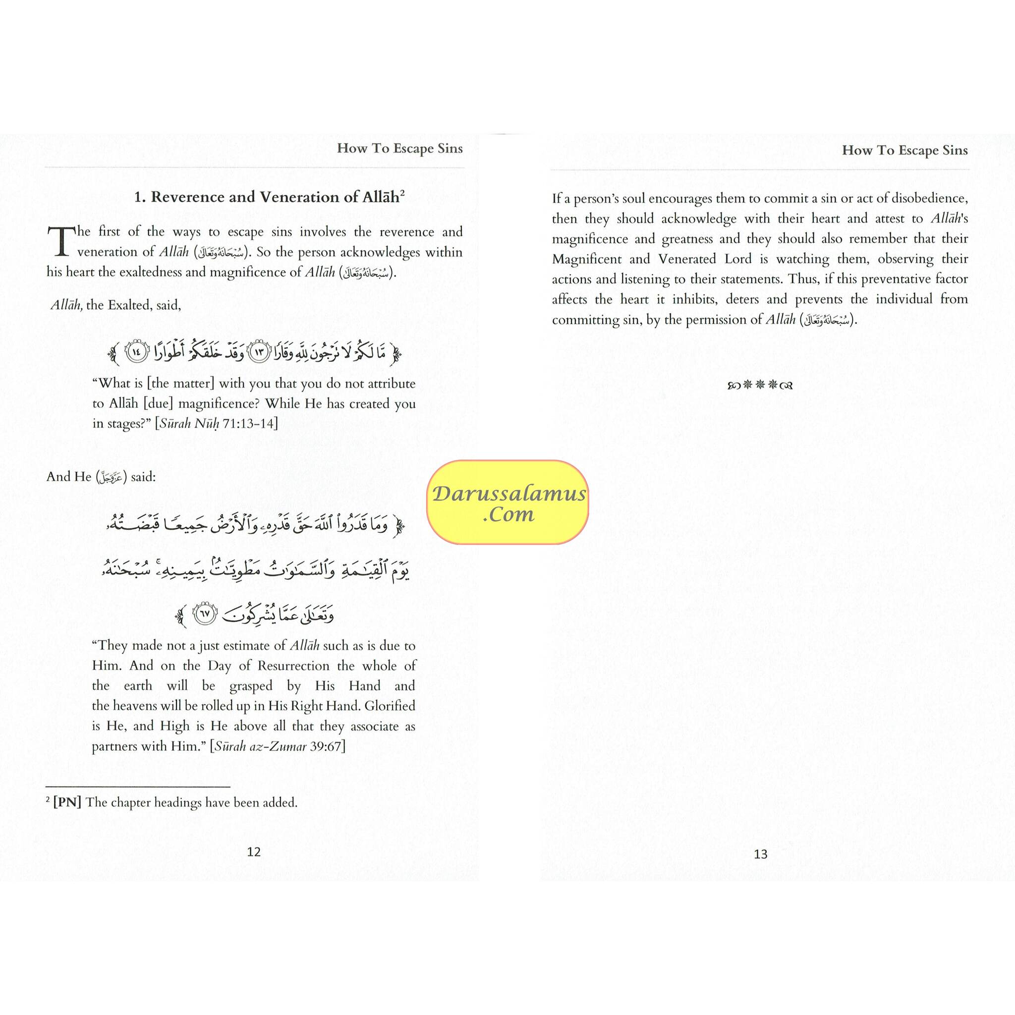 How To Escape Sins (Based on the words of Imam Ibn Al-Qayyim) By Shaykh Abdur Razzaq Al-Abbaad、mySite、topwebapps