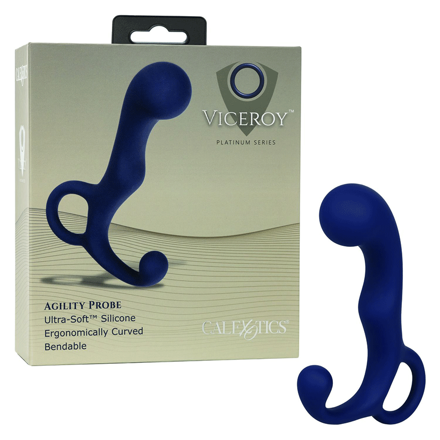 Viceroy Platinum Series Agility Blue Silicone Anal Probe by Cal Exotics、mySite、bottomscart