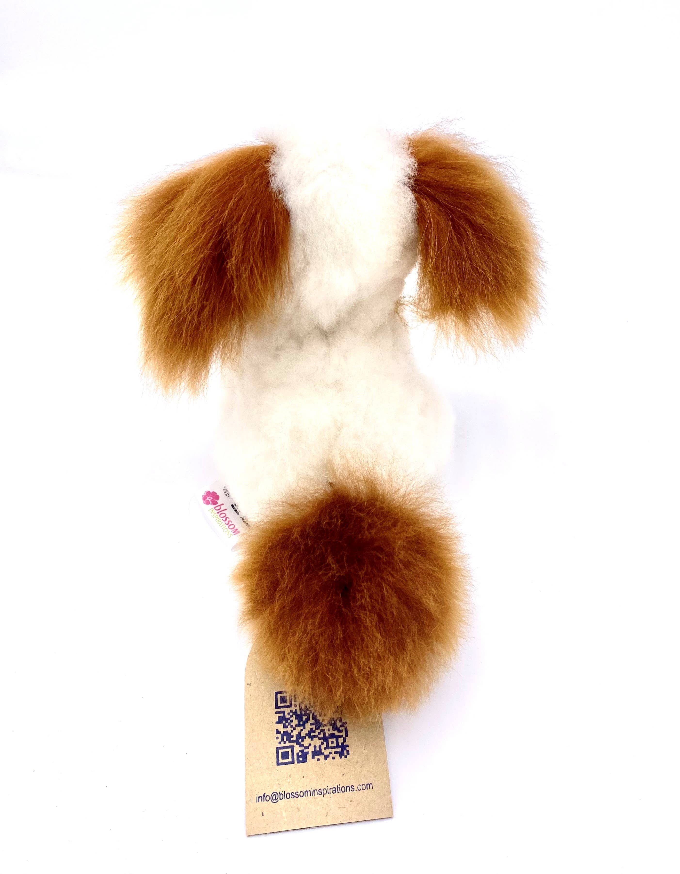 Little Pooch Handmade in Peru Alpaca Fur Toy、mySite、g9winljtr
