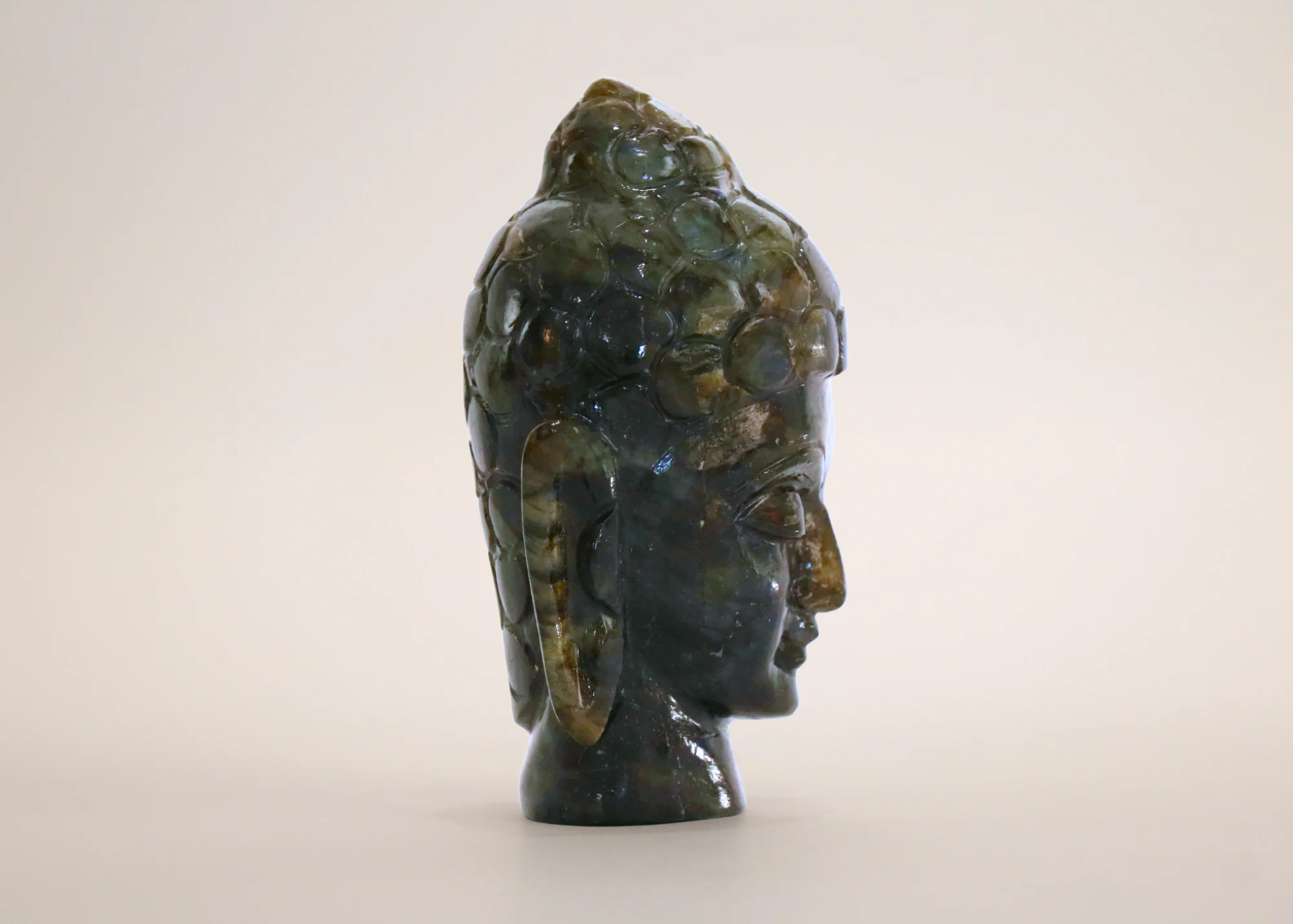 Buddha Head - Labradorite (11 cm)、mySite、topwebapps