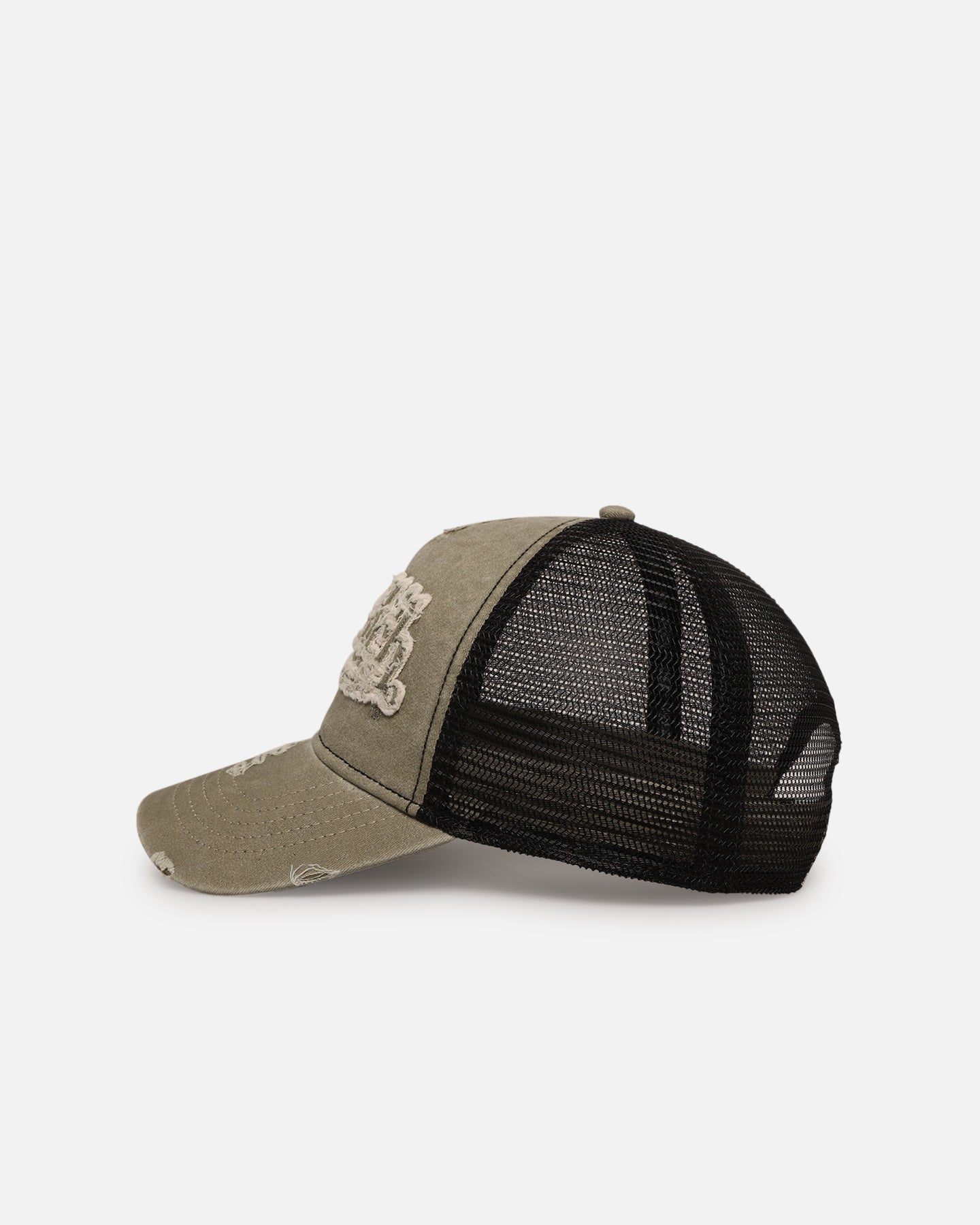Von Dutch Washed Twill Trucker Hat Washed Khaki、mySite、zt4zffjzw