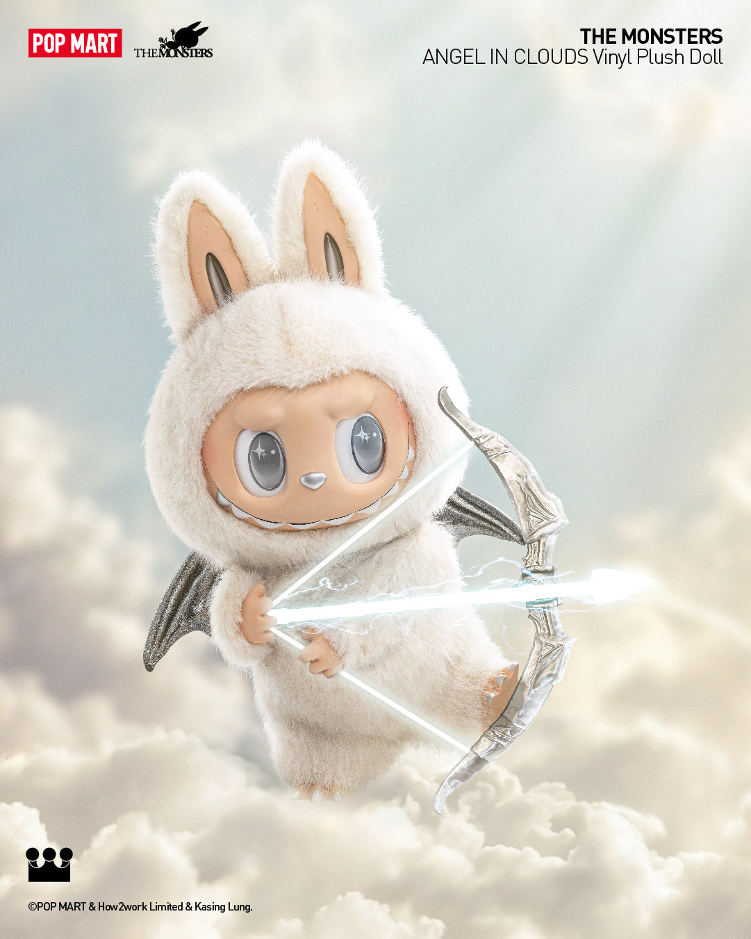  THE MONSTERS - ANGEL IN CLOUDS Vinyl Face Doll、mySite、greenlandpopulation