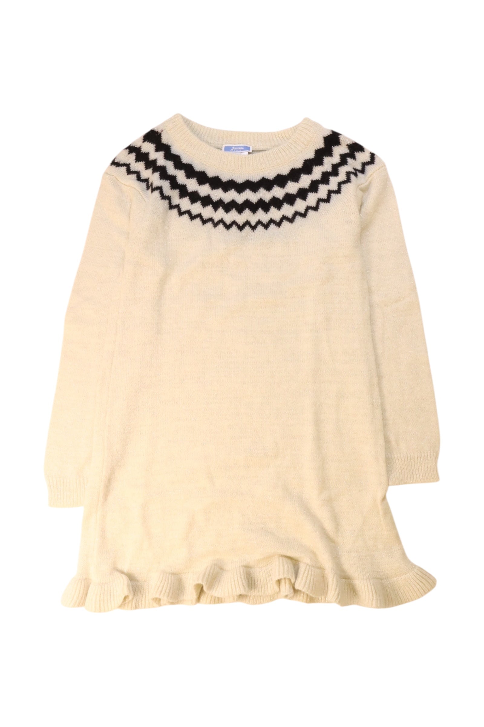 Jacadi Chevron Sweater Dress 8Y、mySite、g9winljtr