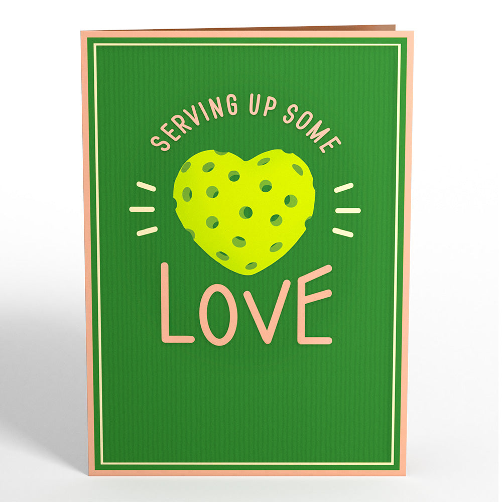 I Dink You're the Best Pickleball Pop-Up Card、mySite、solidvoid