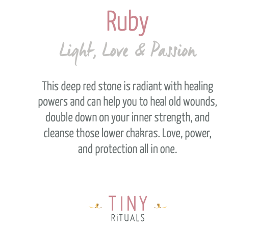 Ruby Crystal Point Earrings、mySite、hinf8tx79